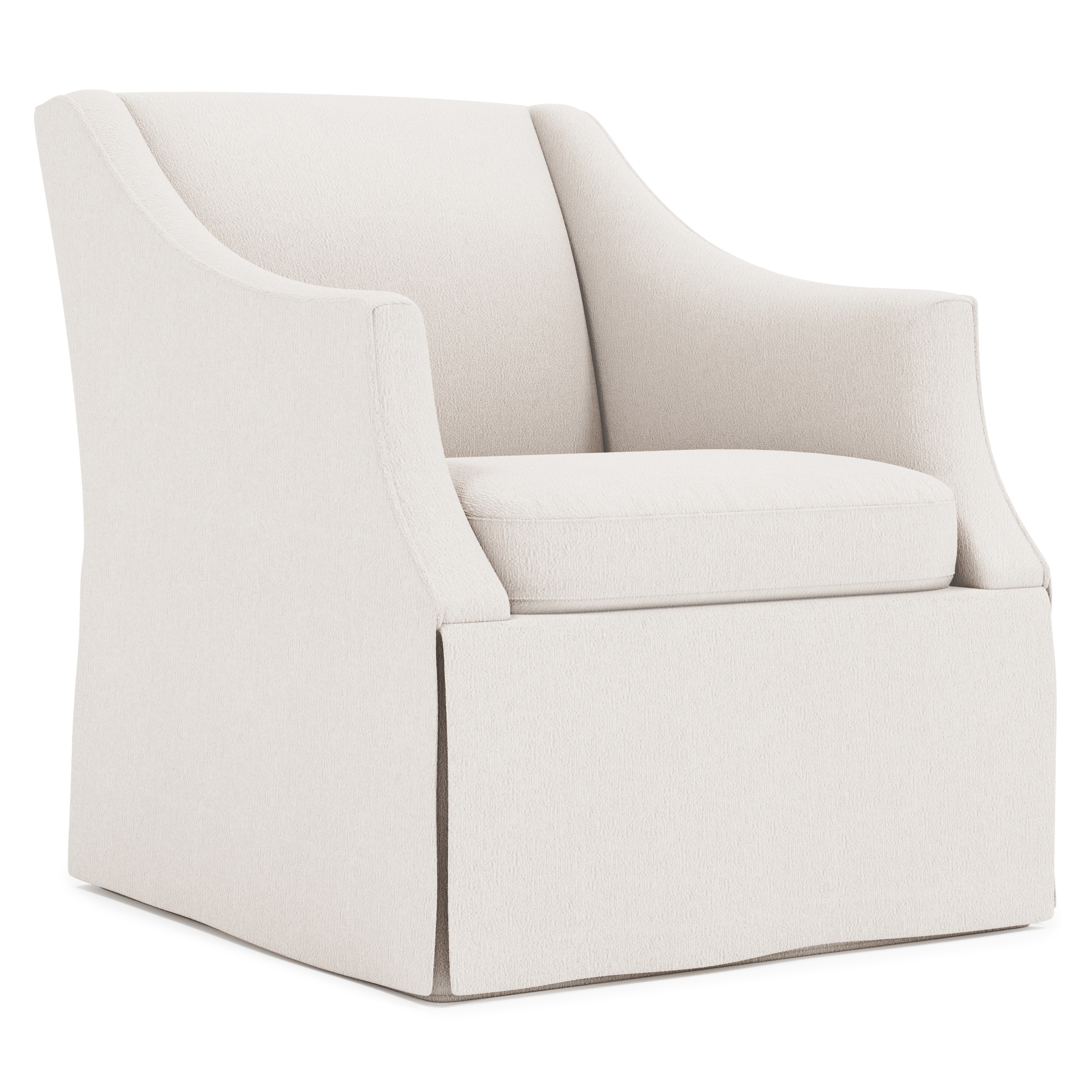 Bernhardt Clayton Fabric Swivel Chair B1741S