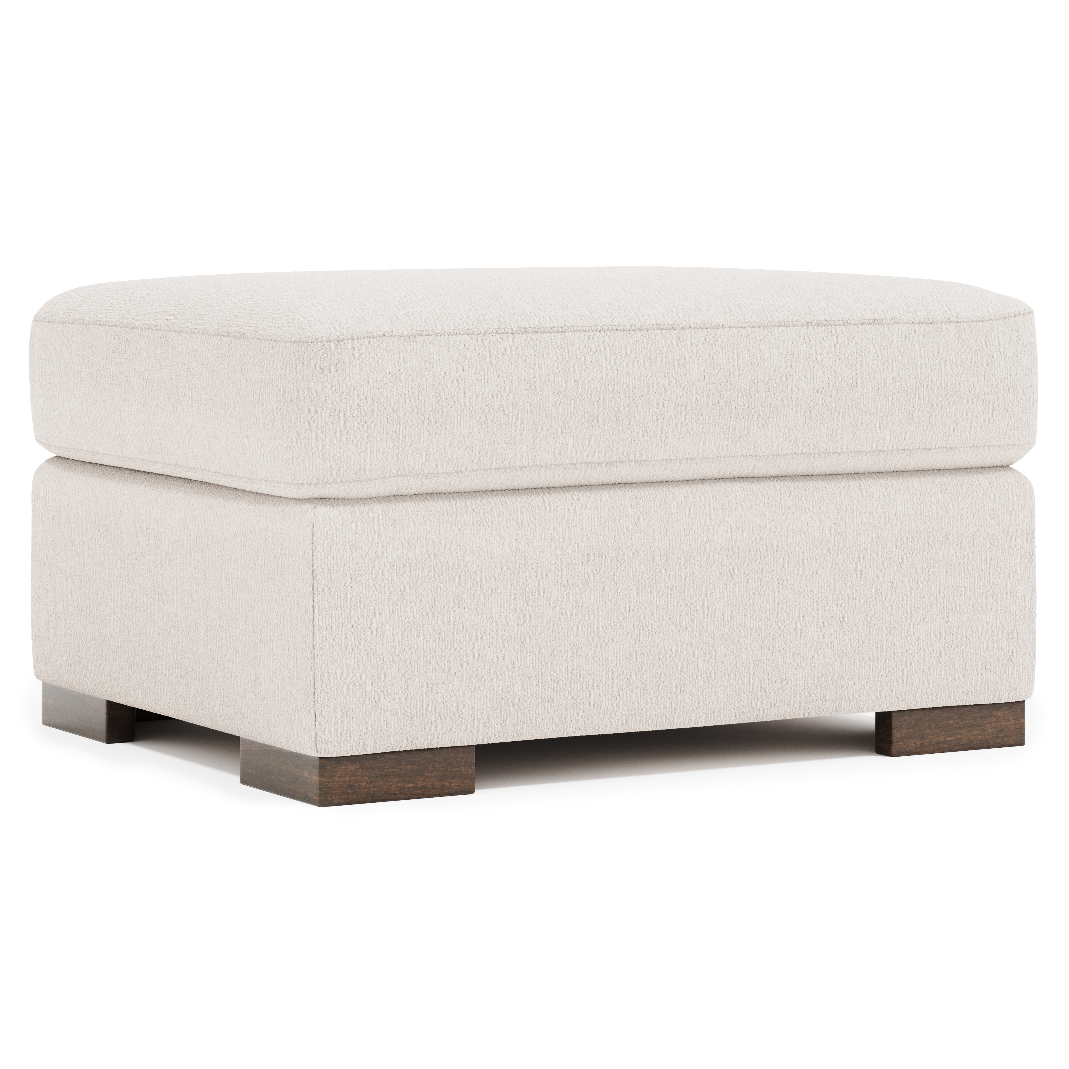 Bernhardt Germain Fabric Ottoman B2661