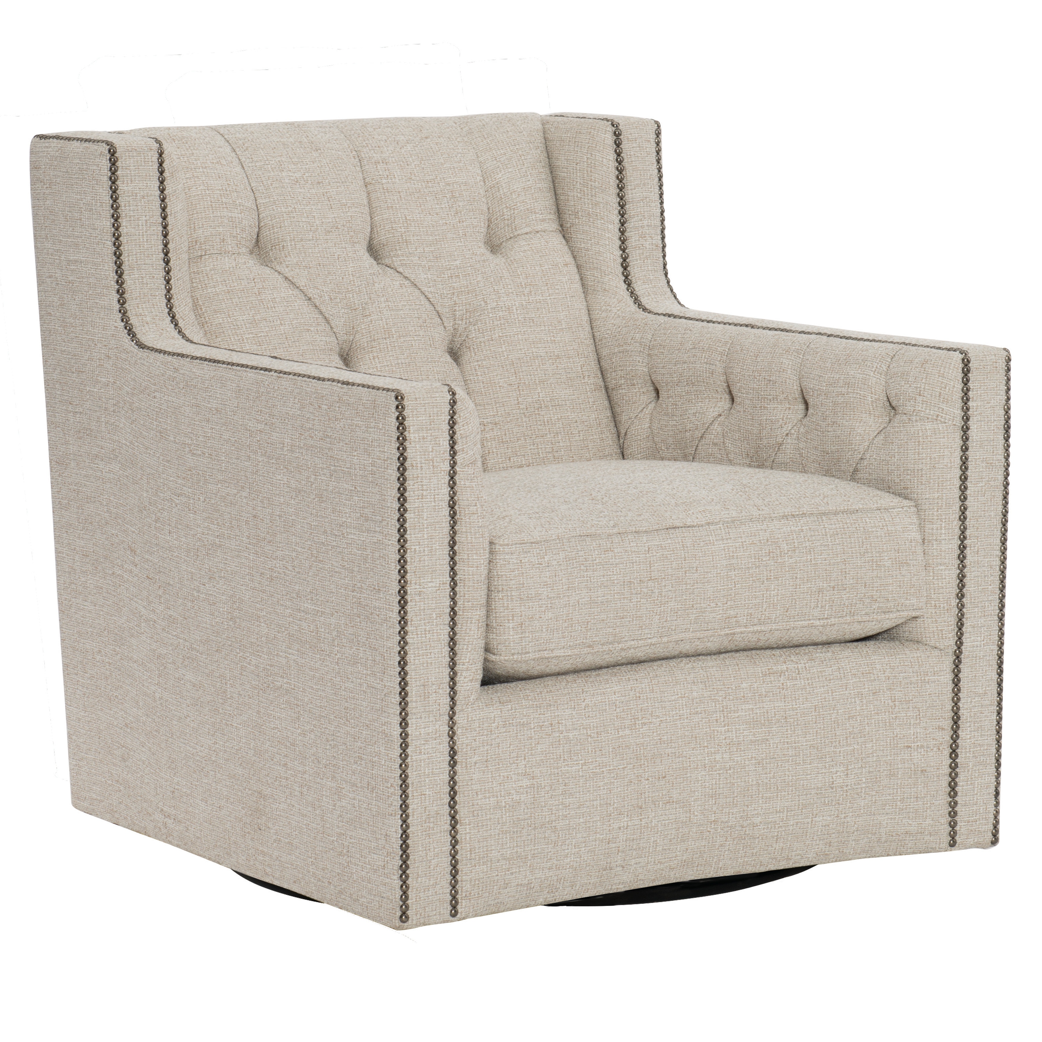 Bernhardt Candace Fabric Swivel Chair B7272SC
