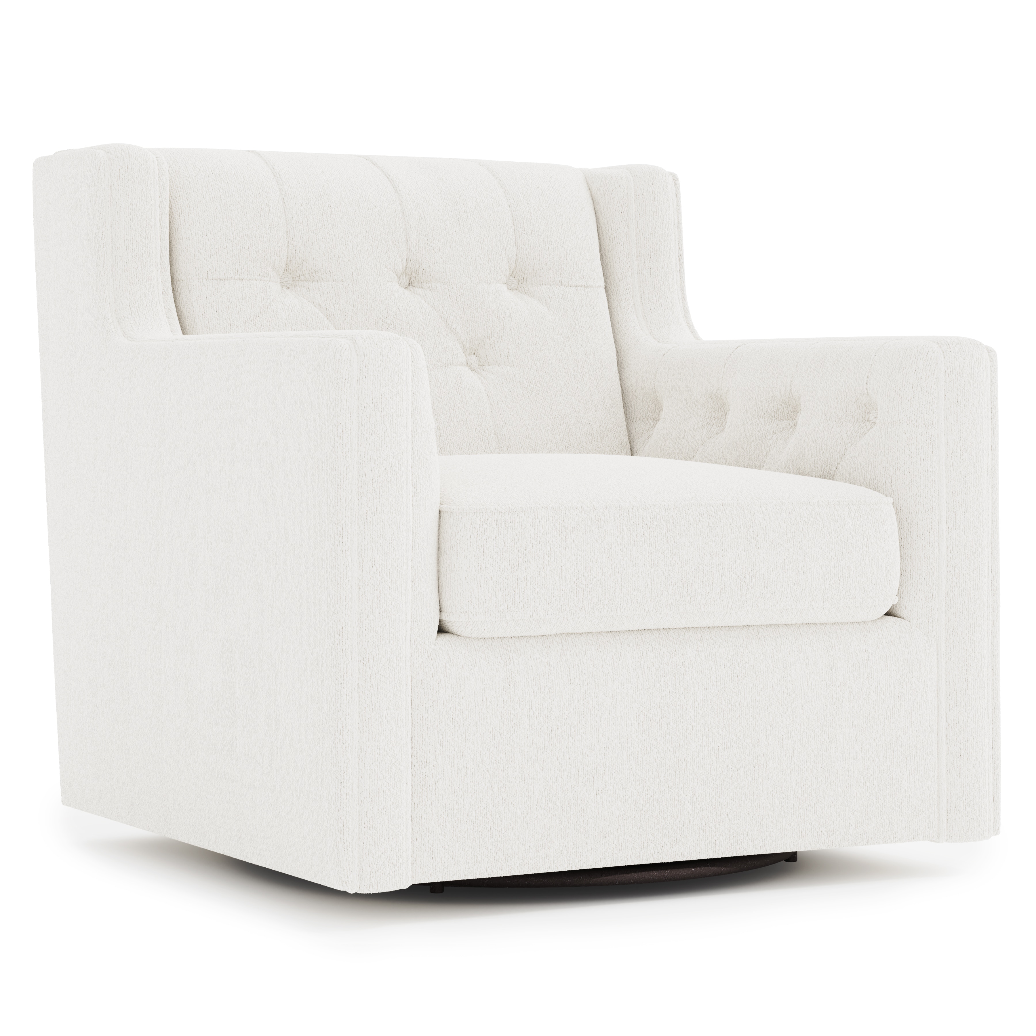 Bernhardt Candace Fabric Swivel Chair B7292SA