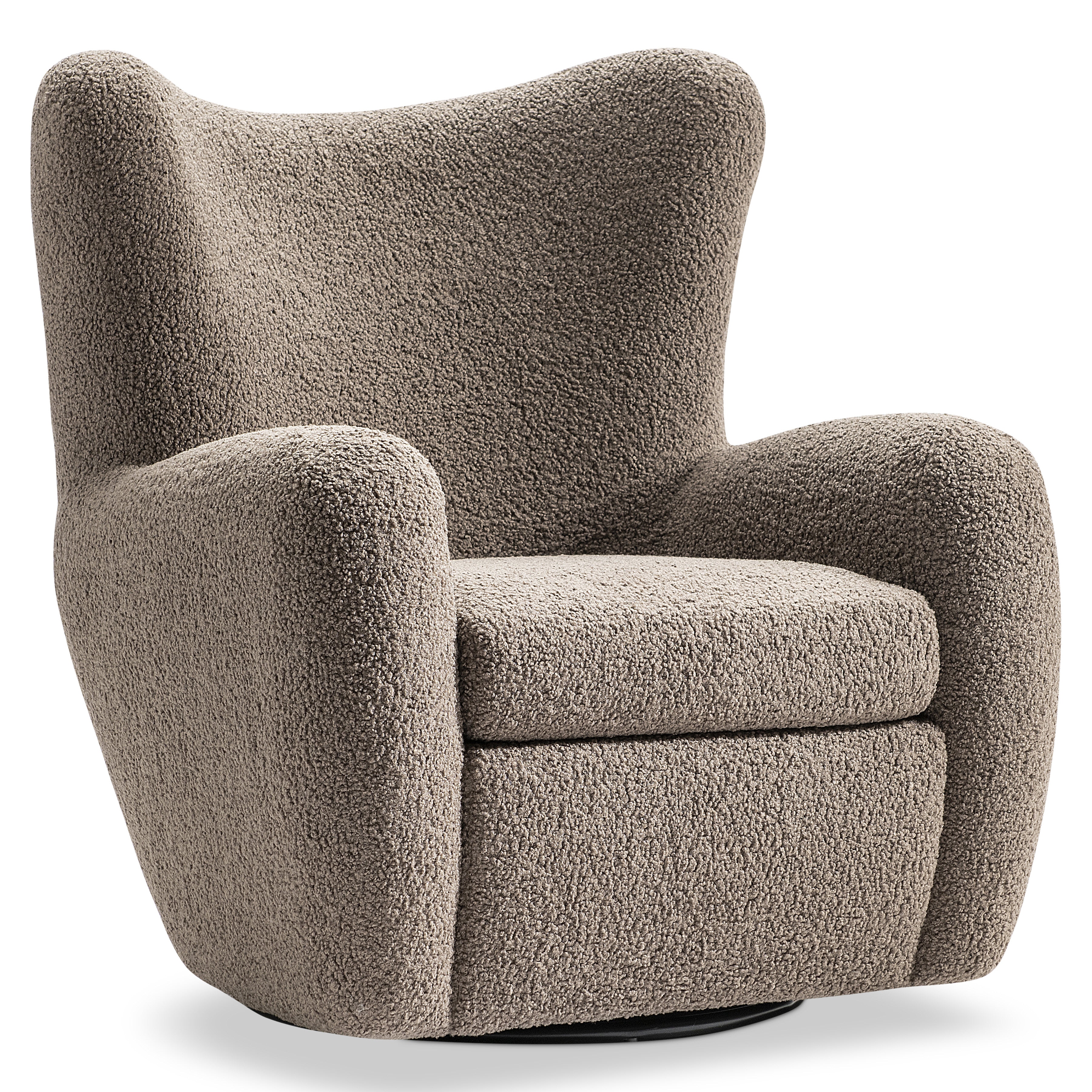 Bernhardt Silvi Fabric Swivel Chair B802SGO