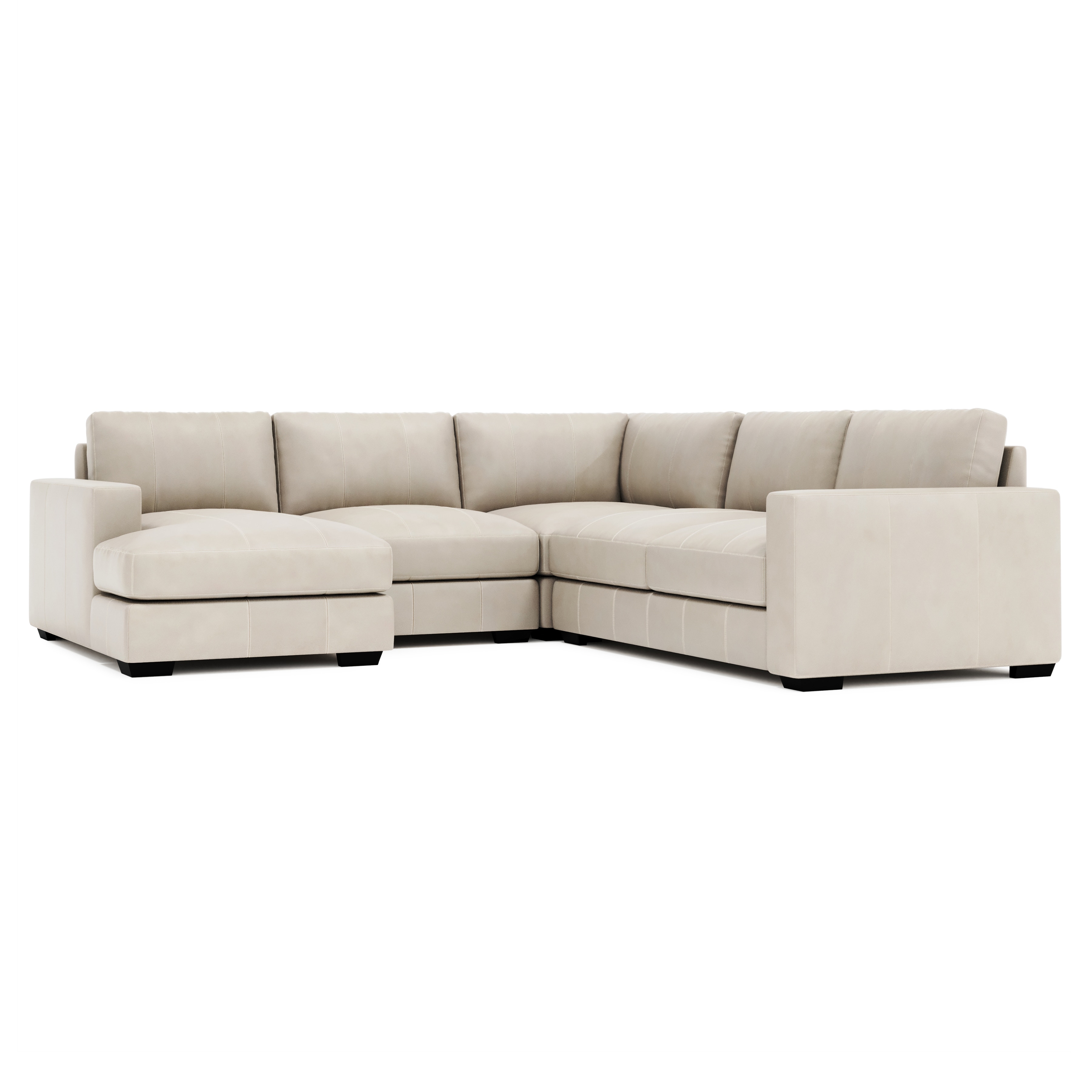 Bernhardt Dawkins Leather Sectional 9230L, 9232L, 9238L, 9241L