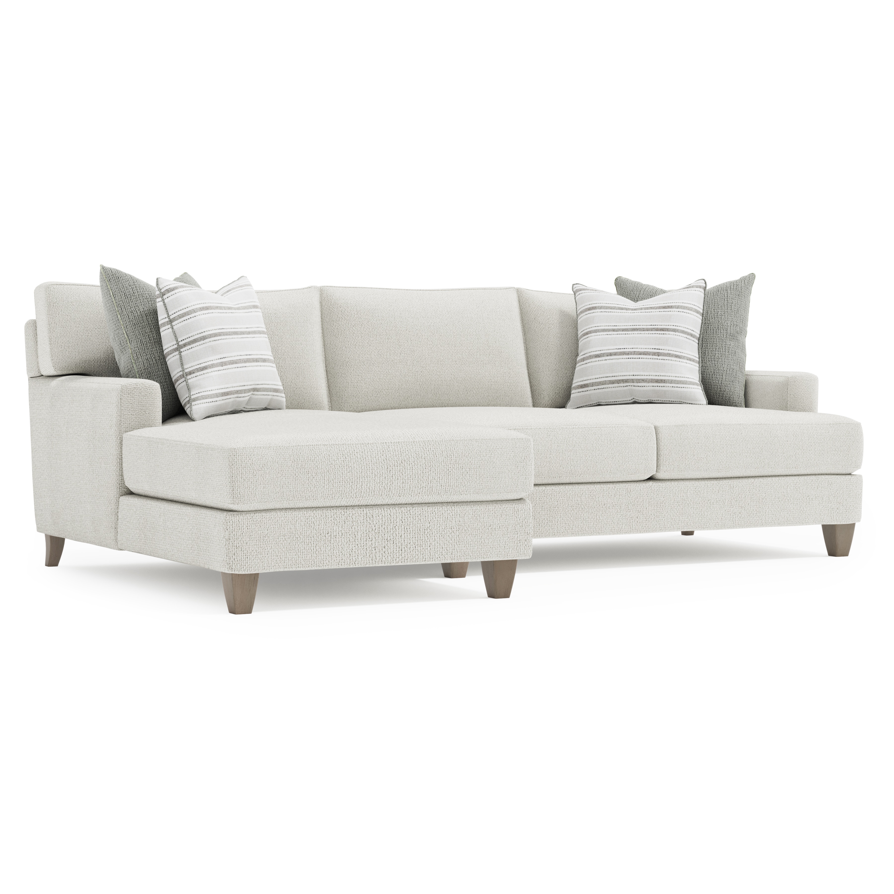 Bernhardt Mila Fabric Sectional P6438C, P6441C