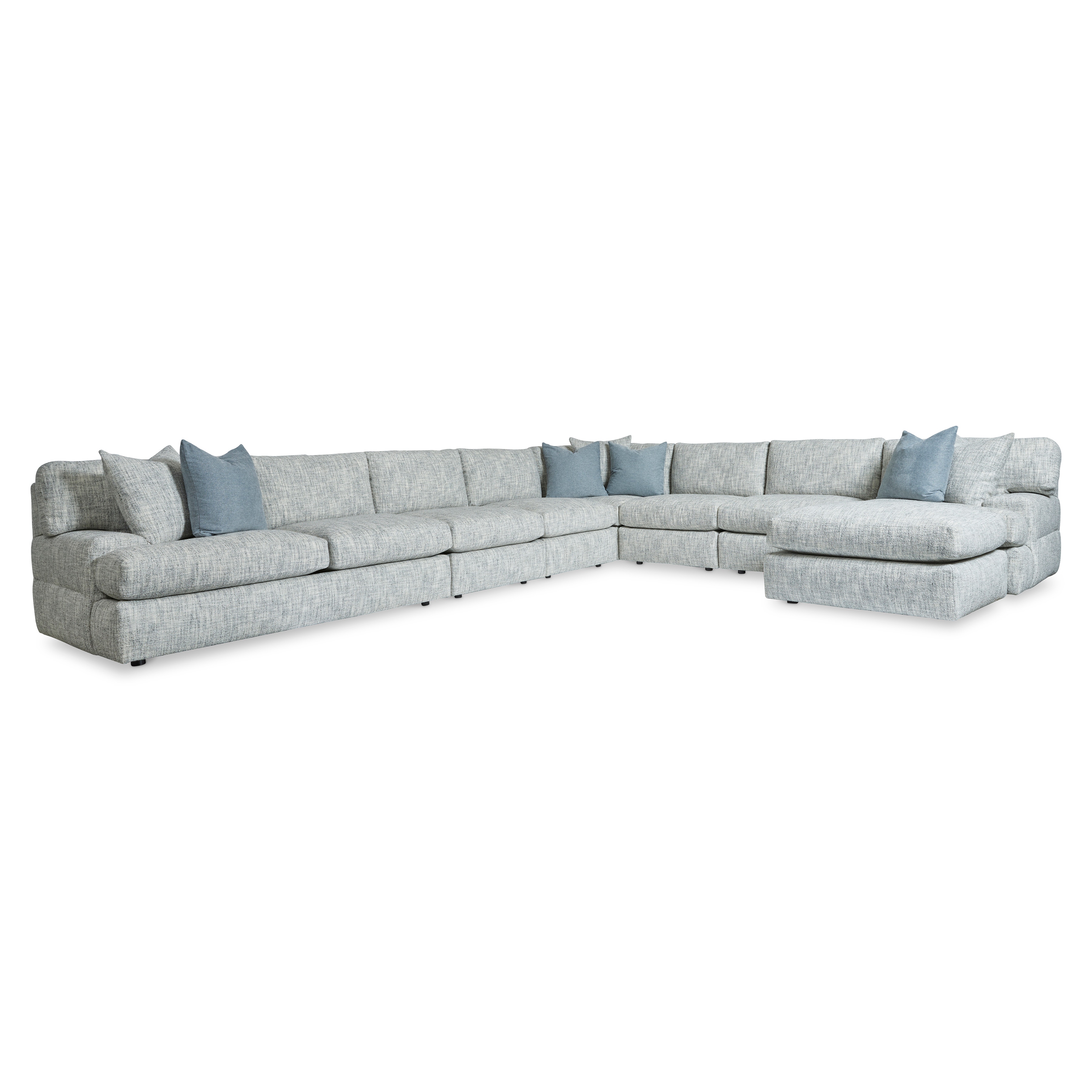 Bernhardt Serena Fabric Sectional P3430A, P3430A, P3430A, P3431A, P3432A, P3441A, P3442A
