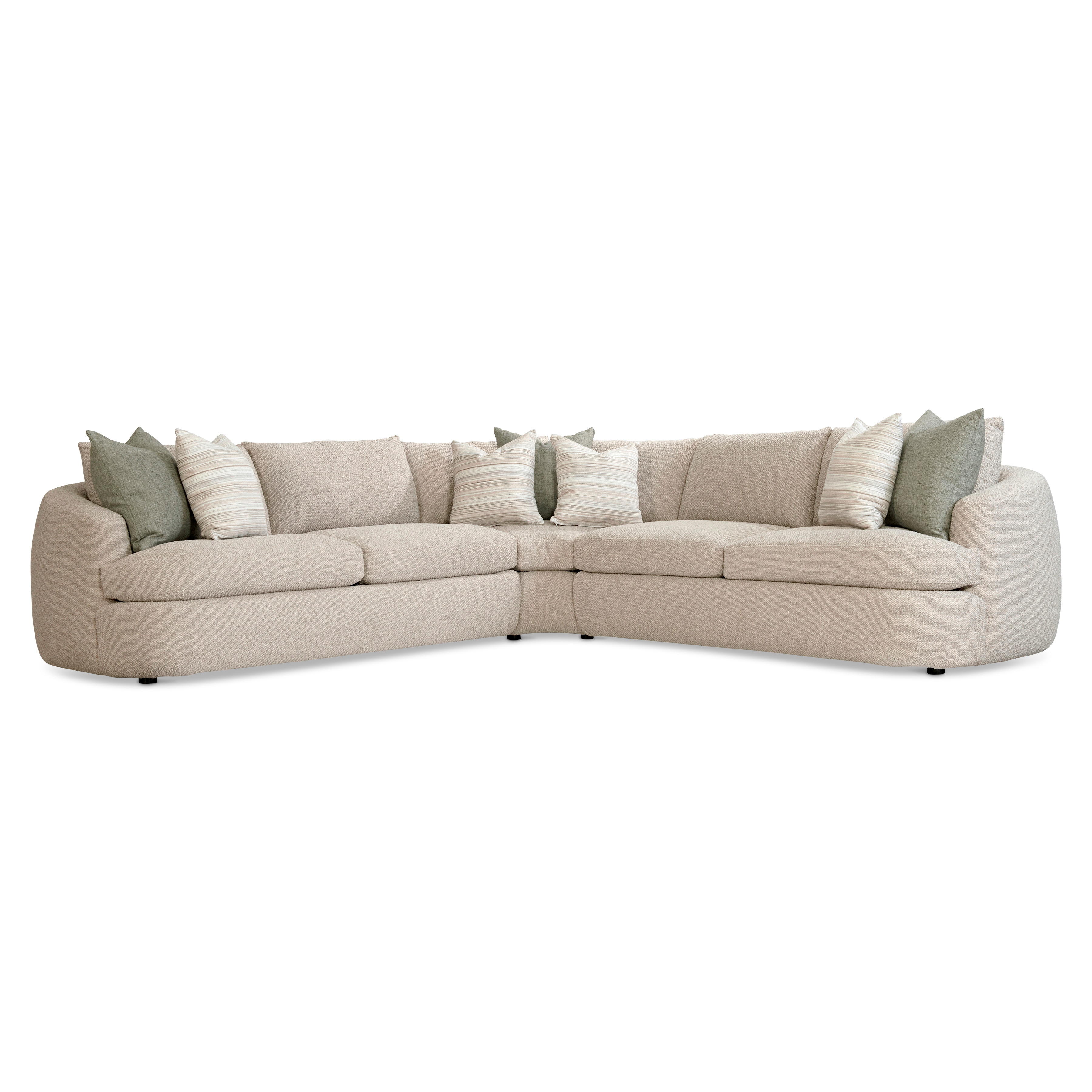Bernhardt Jules Fabric Sectional P1841A, P1842A, P1860A