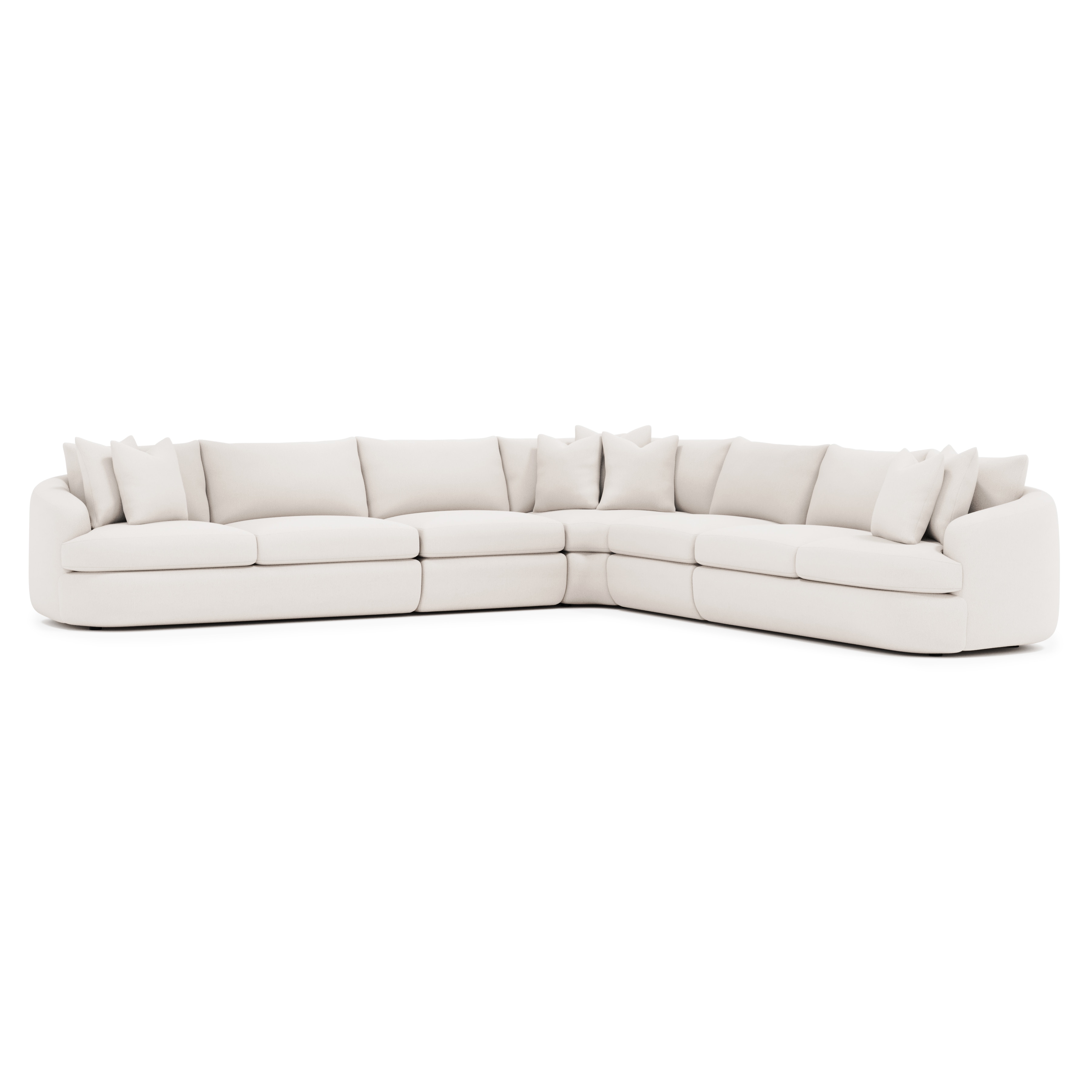 Bernhardt Jules Fabric Sectional P1830, P1830, P1841, P1842, P1860