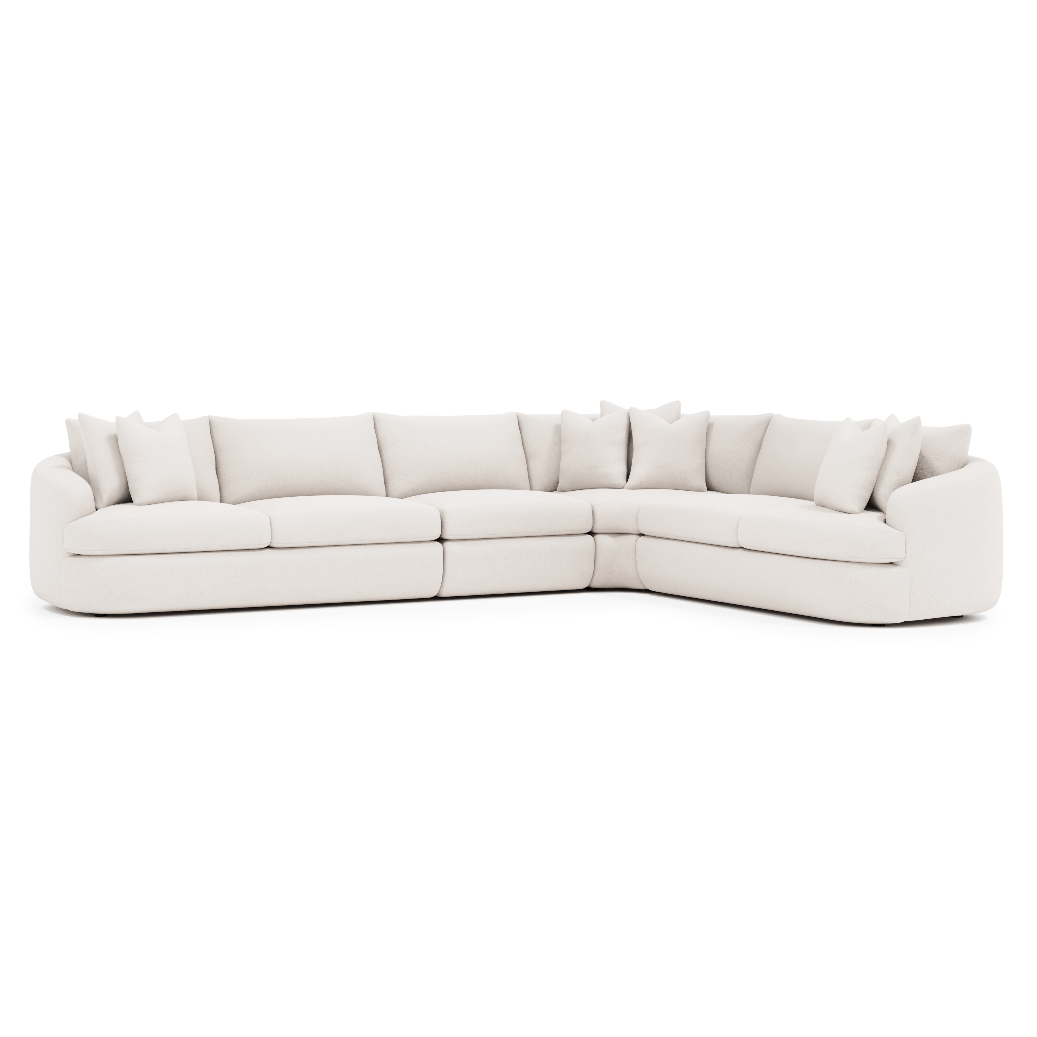 Bernhardt Jules Fabric Sectional P1830, P1841, P1842, P1860