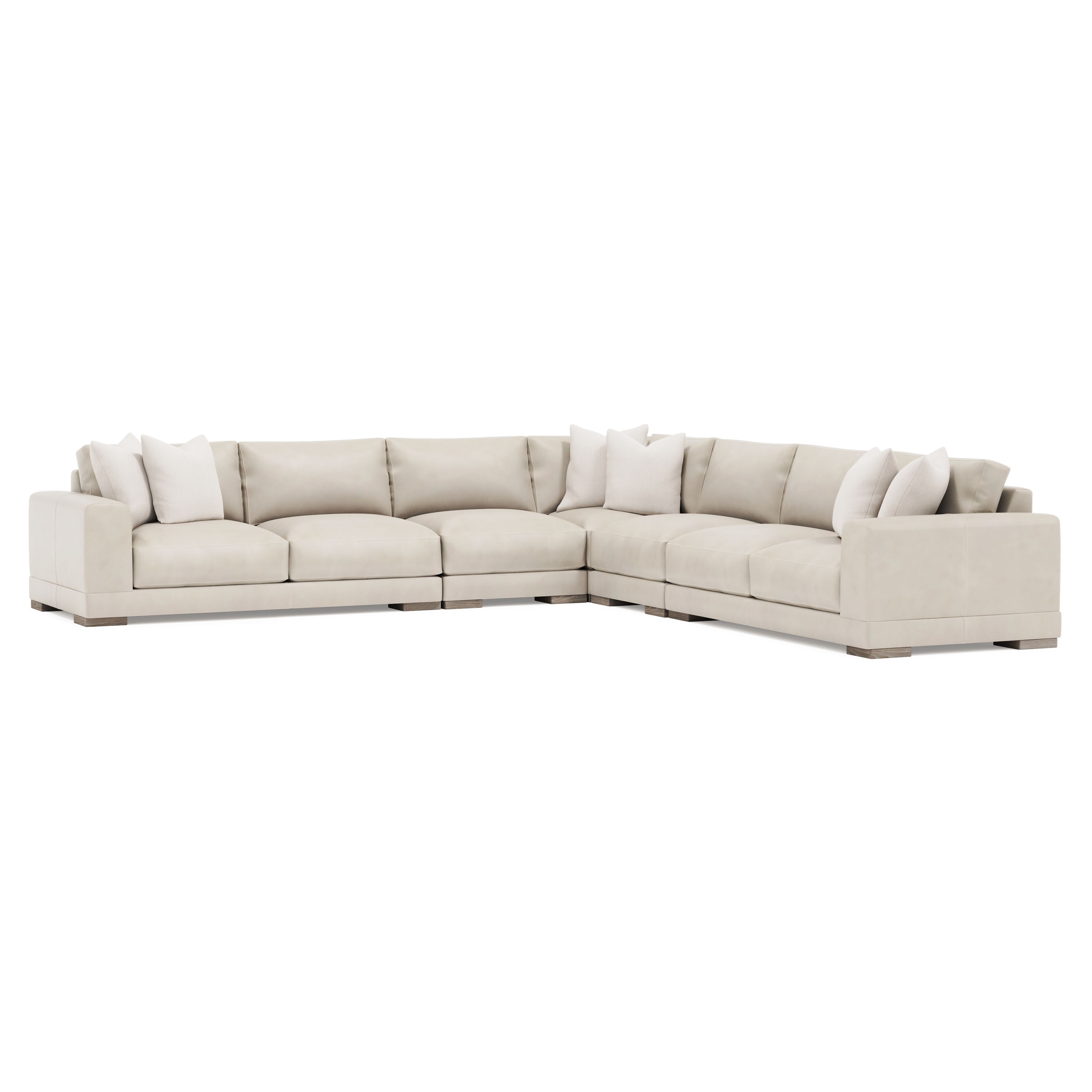 Bernhardt Lars Leather Sectional 1230L, 1230L, 1232L, 1241L, 1242L