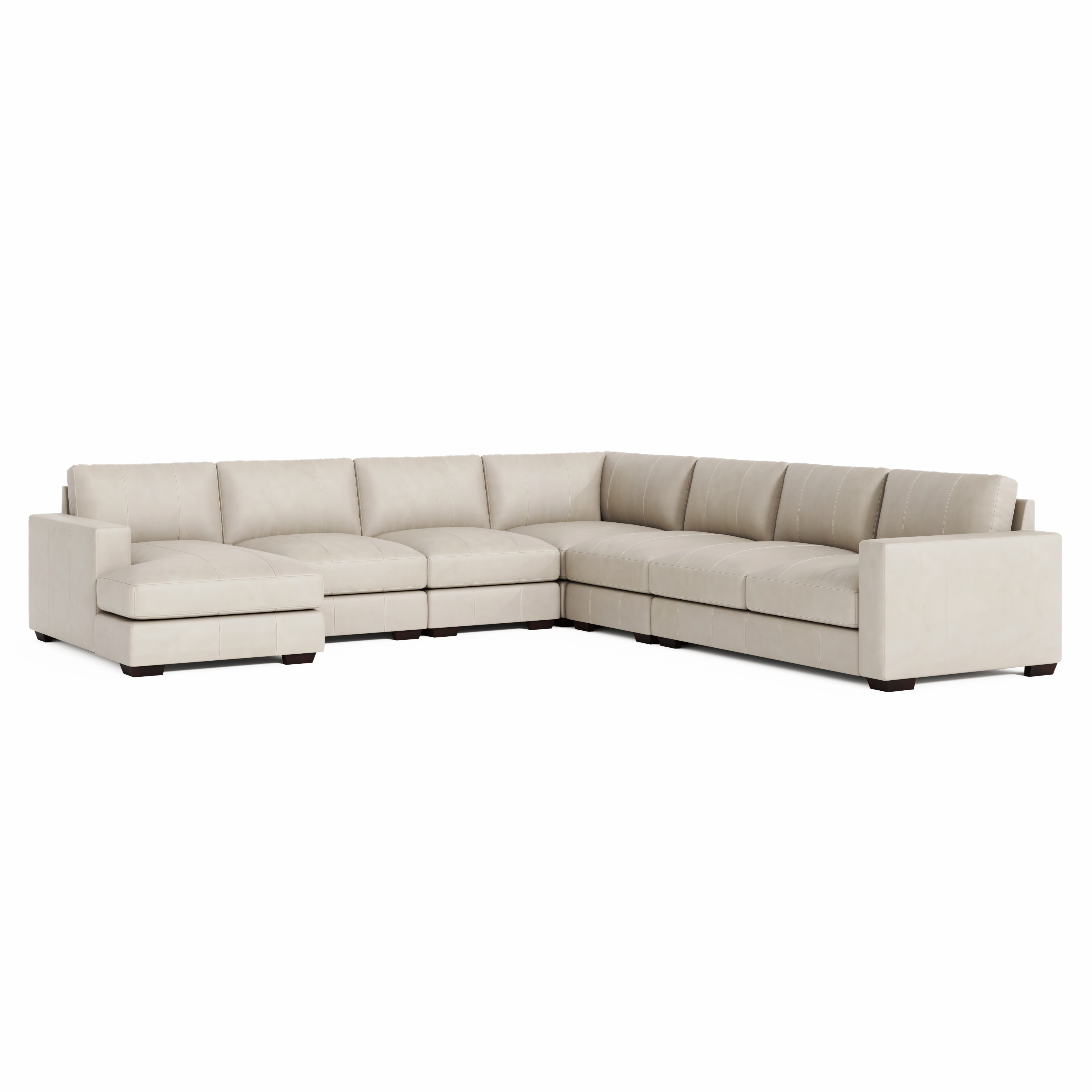 Bernhardt Dawkins Leather Sectional 9230L, 9230L, 9230L, 9232L, 9238L, 9241L