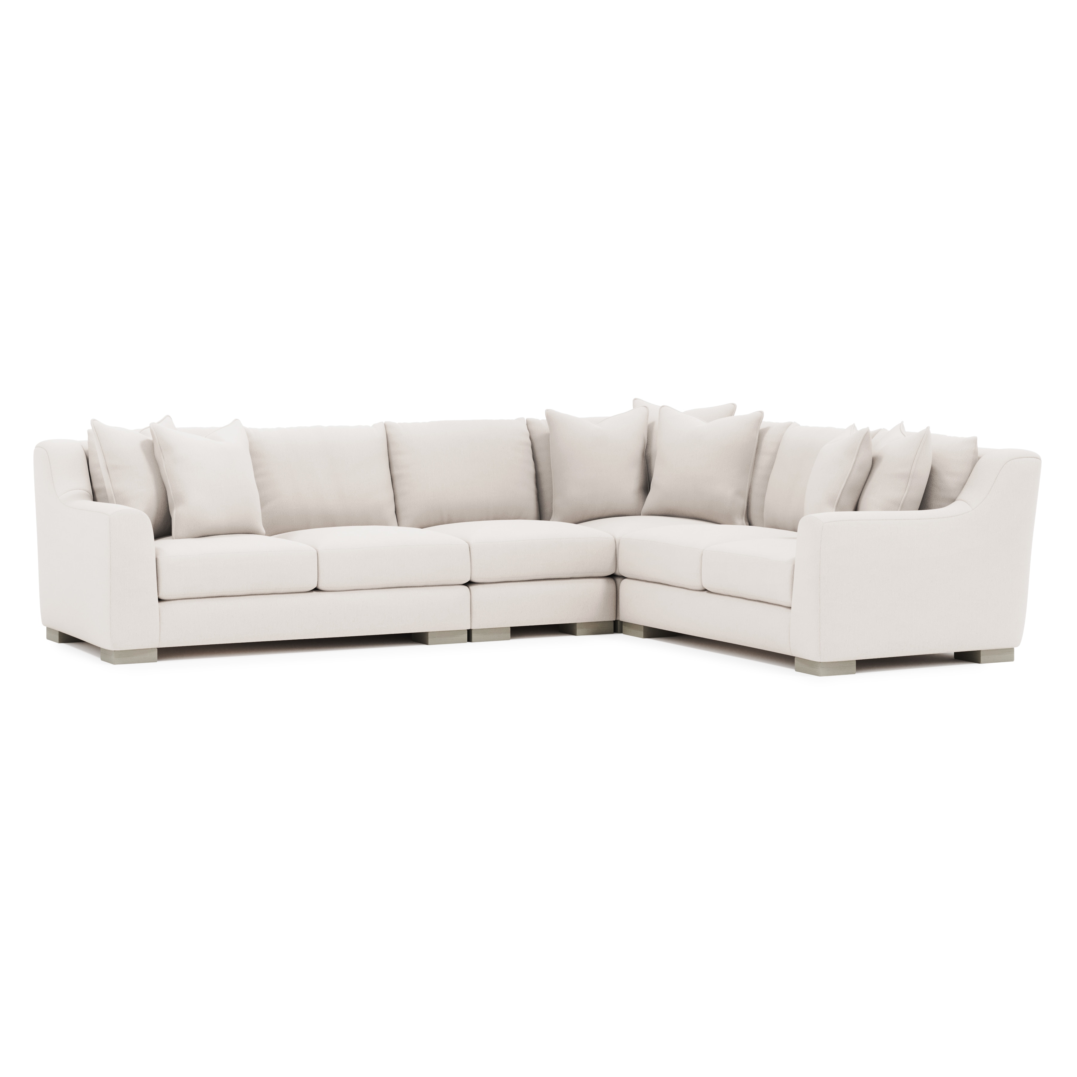 Bernhardt Gabi Fabric Sectional P7030, P7032, P7041, P7042