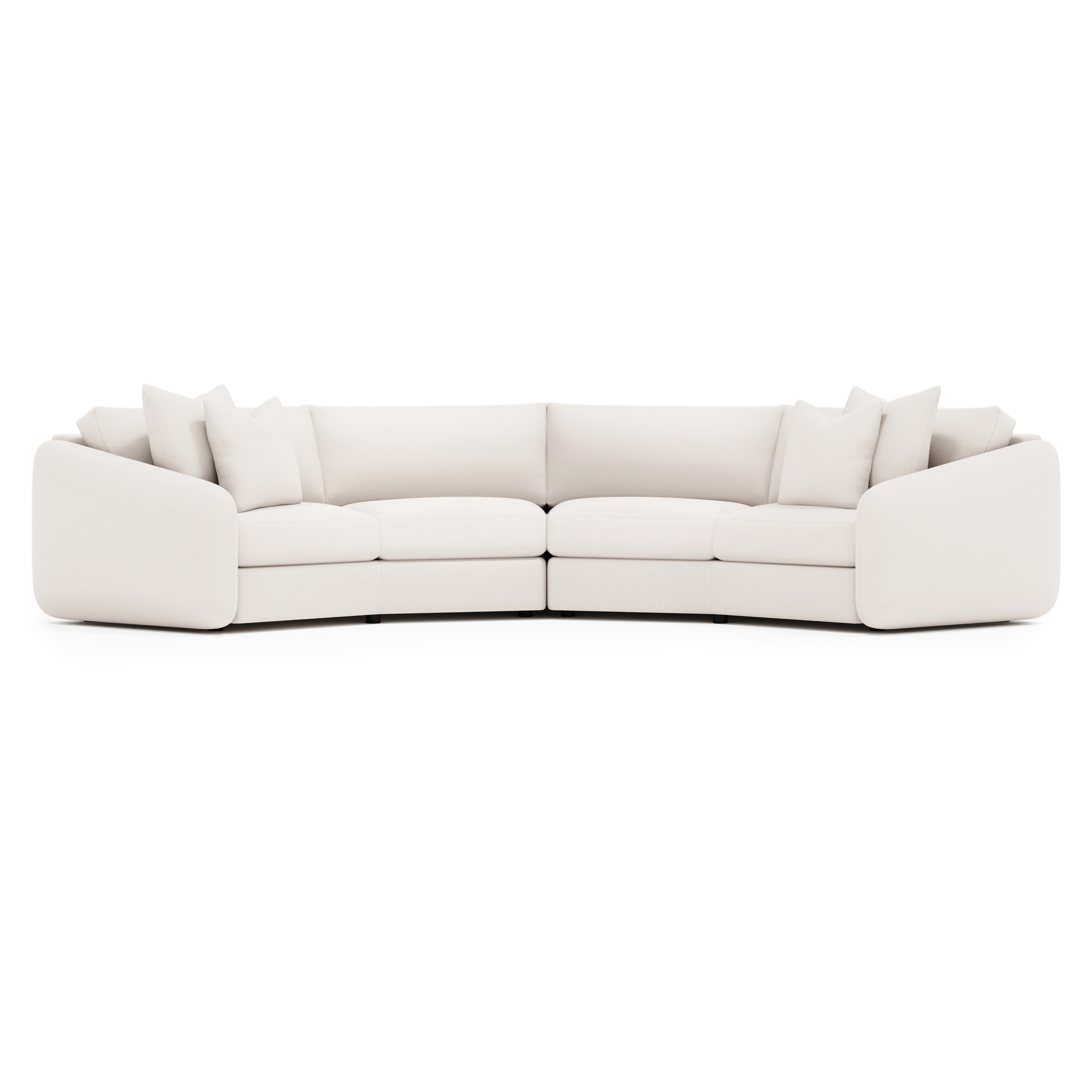 Bernhardt Soleil Fabric Sectional P8341, P8342