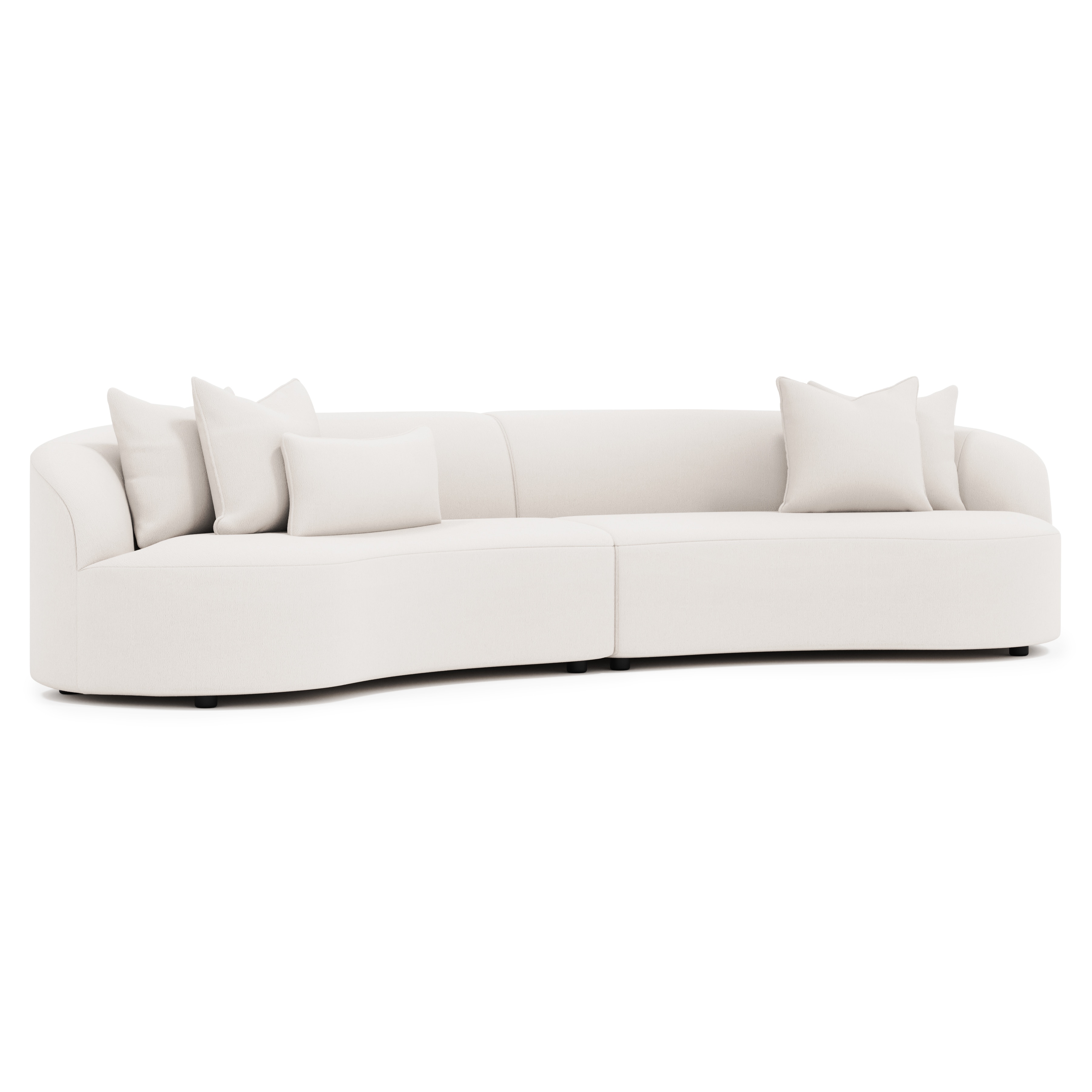 Bernhardt Elle Fabric Sectional P1541, P1542