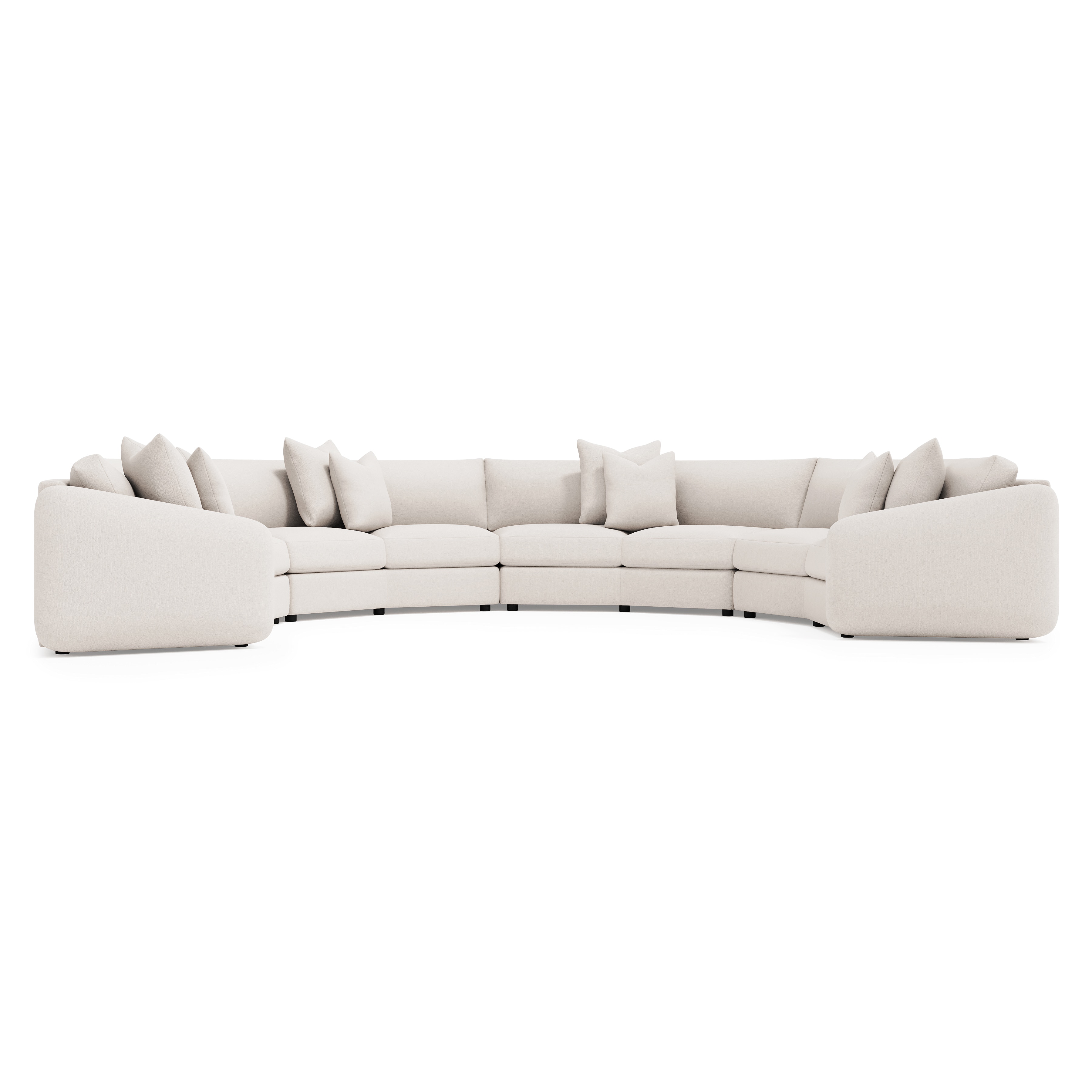 Bernhardt Soleil Fabric Sectional P8340, P8340, P8341, P8342