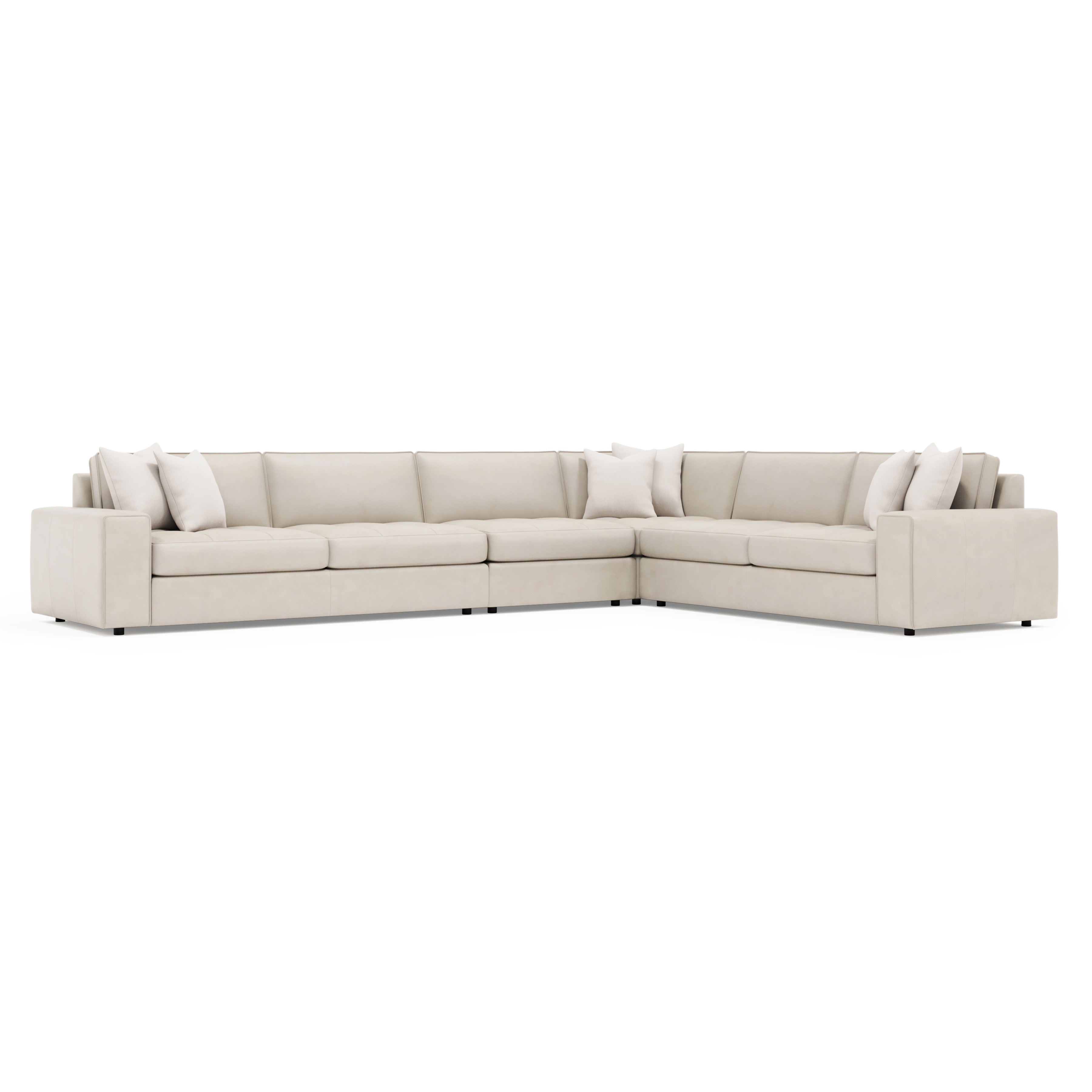 Bernhardt Nest Leather Sectional 3330L, 3332L, 3341L, 3342L