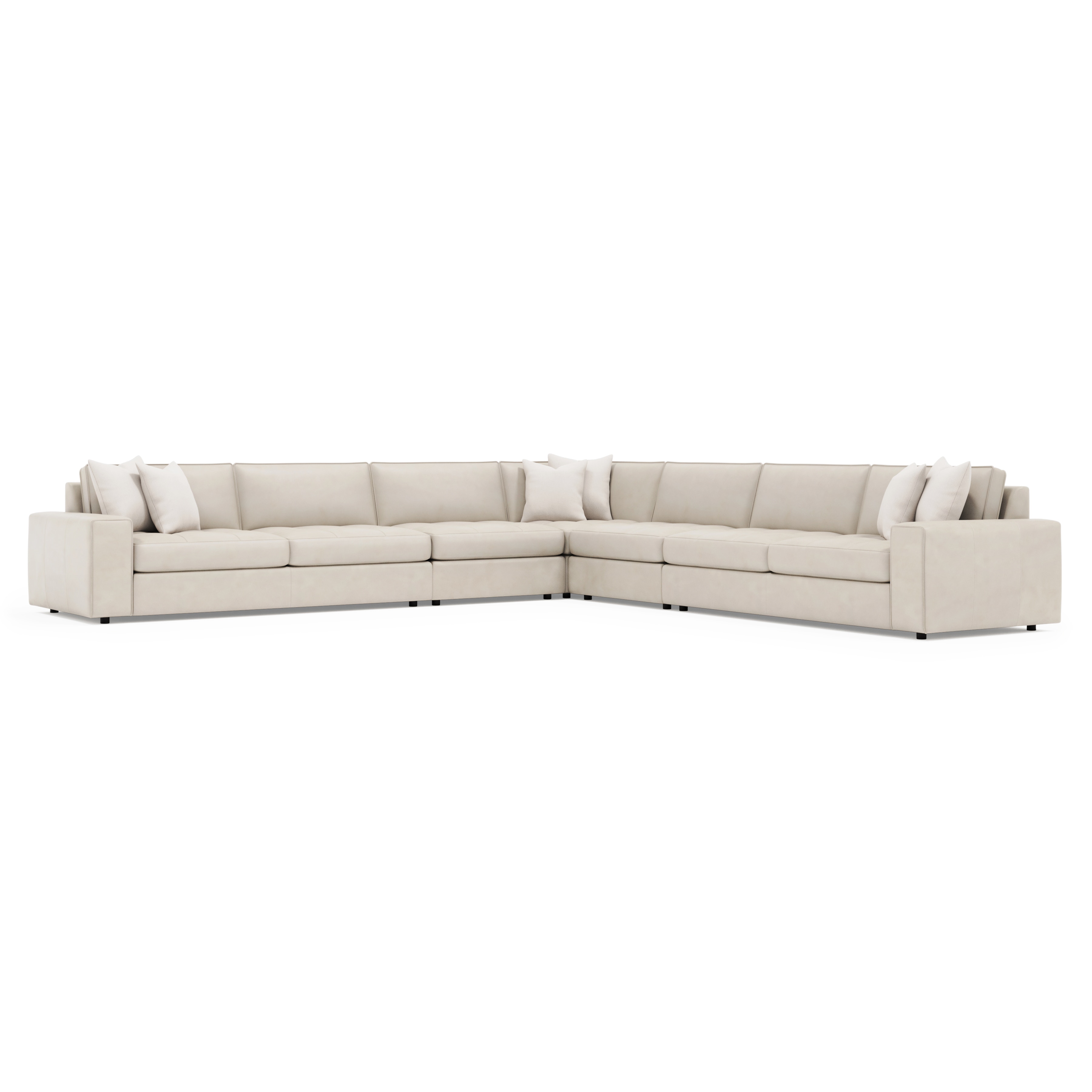 Bernhardt Nest Leather Sectional 3330L, 3330L, 3332L, 3341L, 3342L