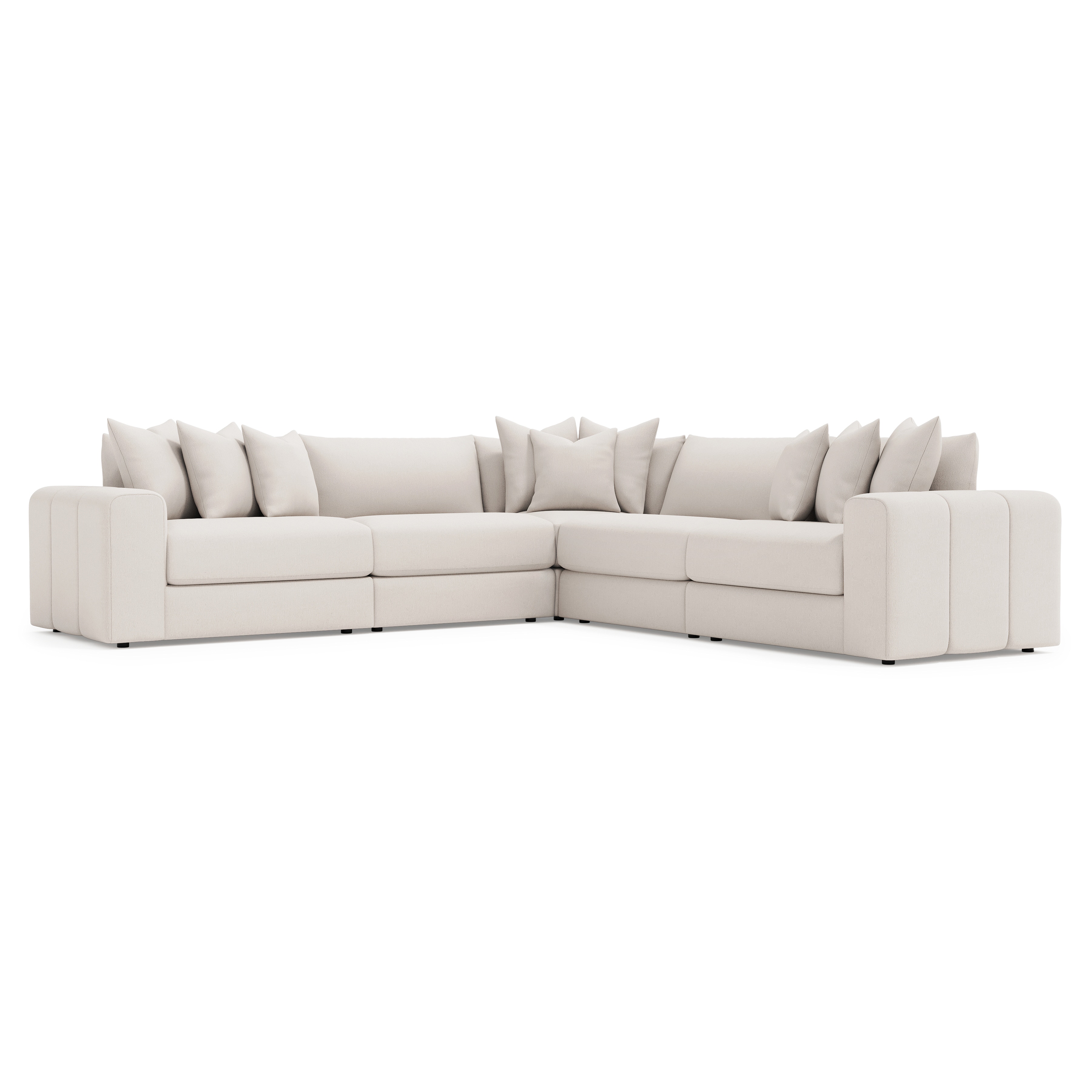Bernhardt Vista Fabric Sectional P4030, P4030, P4032, P4035, P4036