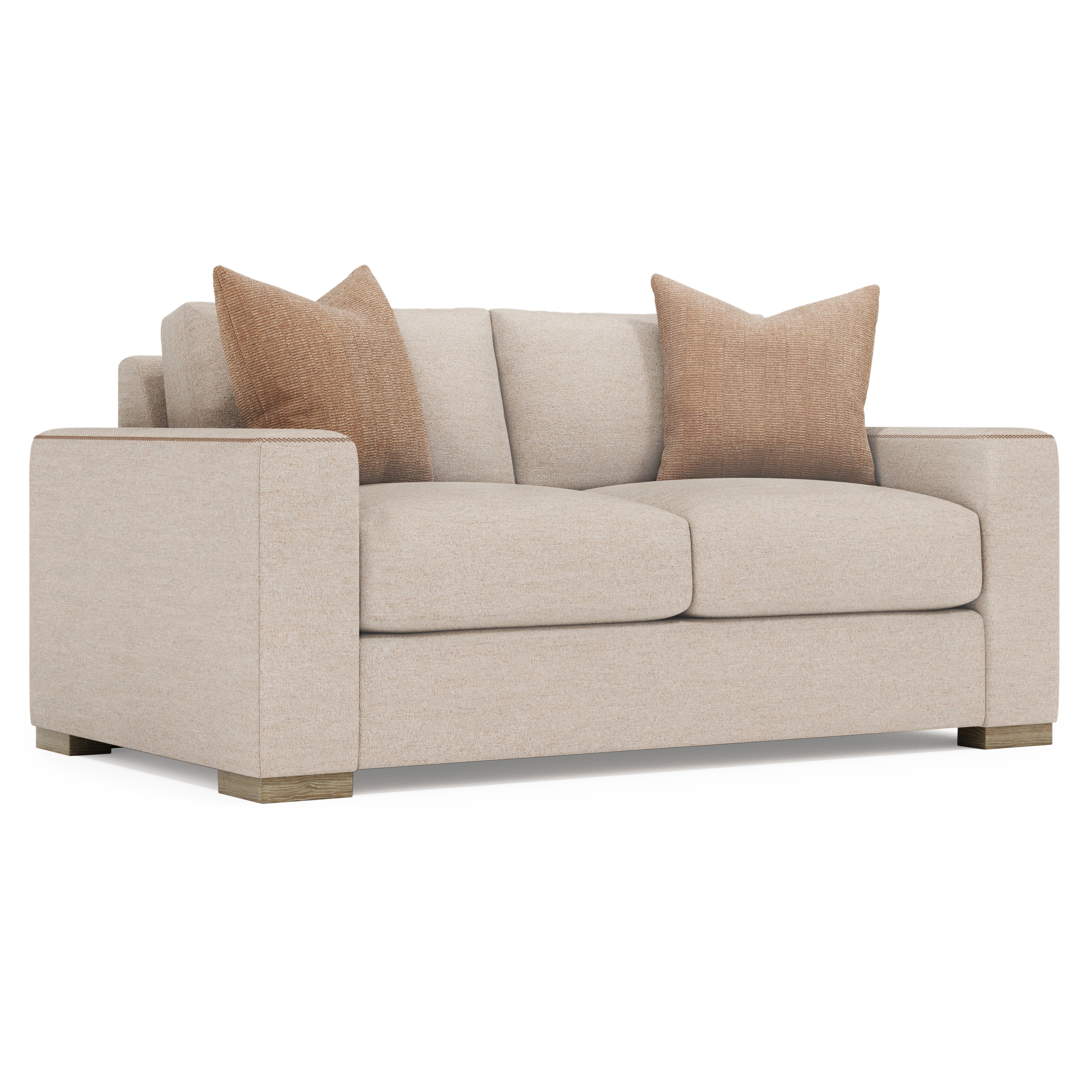 Bernhardt Vaughn Fabric Loveseat P1095A