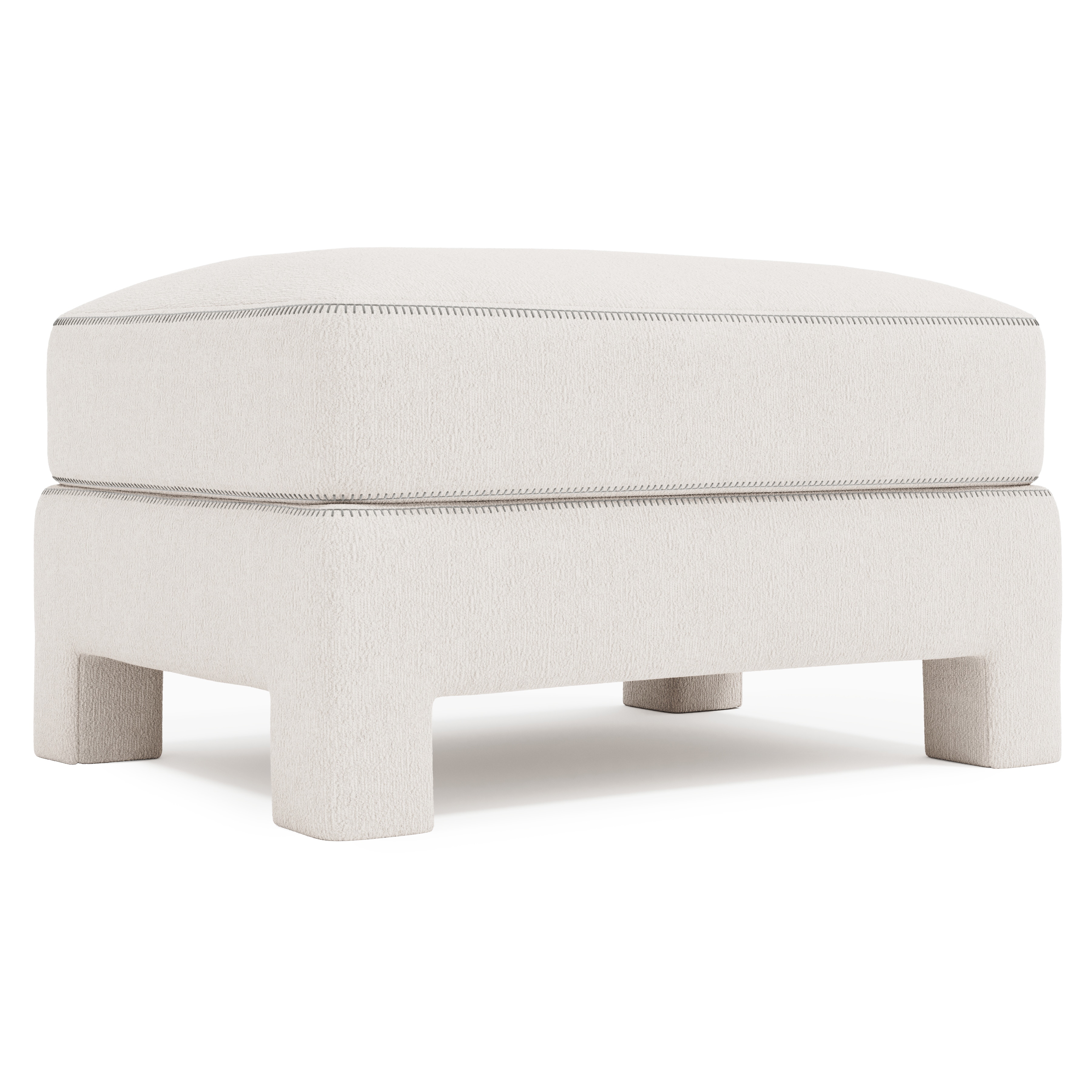 Bernhardt Mily Fabric Bumper Ottoman P1291T