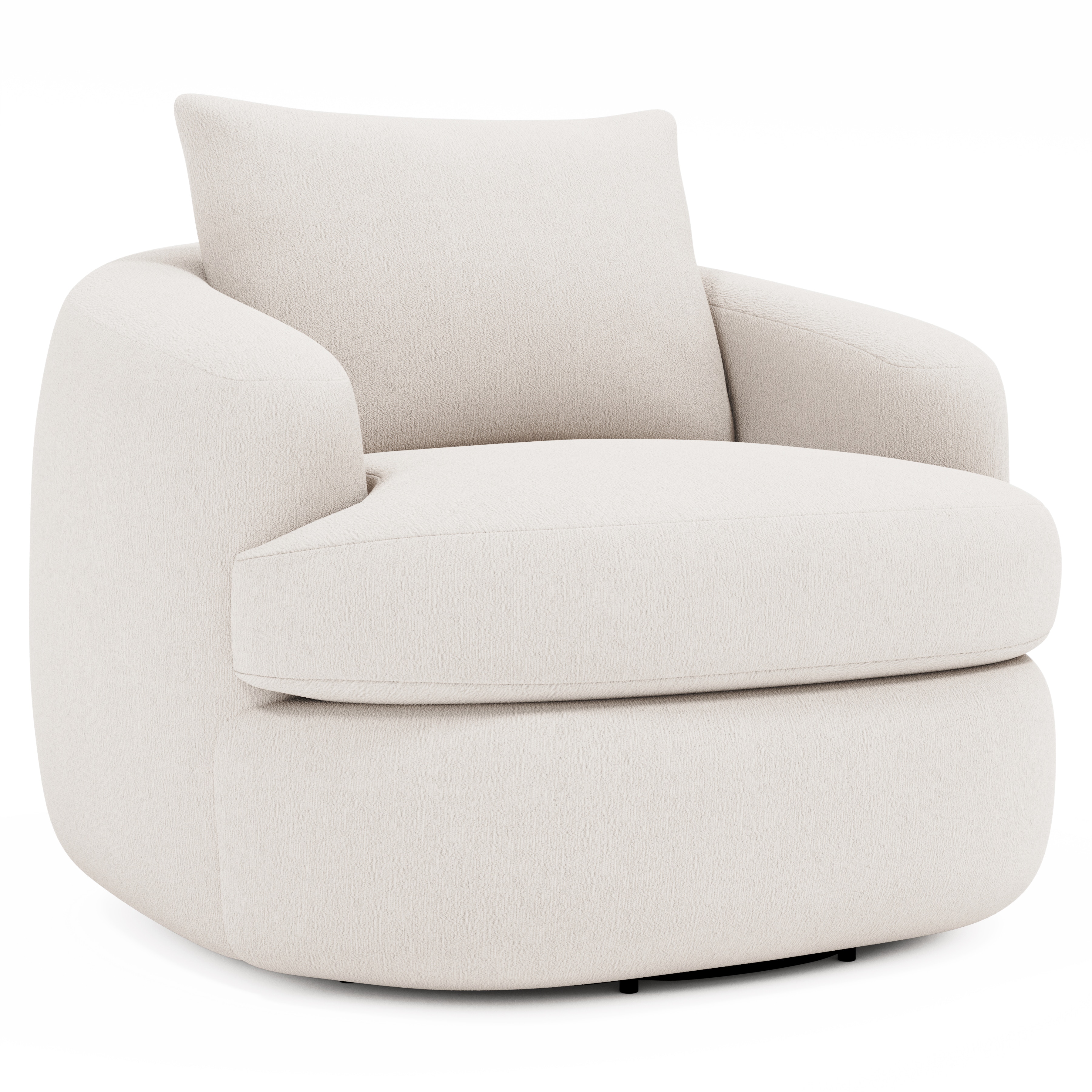 Bernhardt Jules Fabric Swivel Chair P1822S