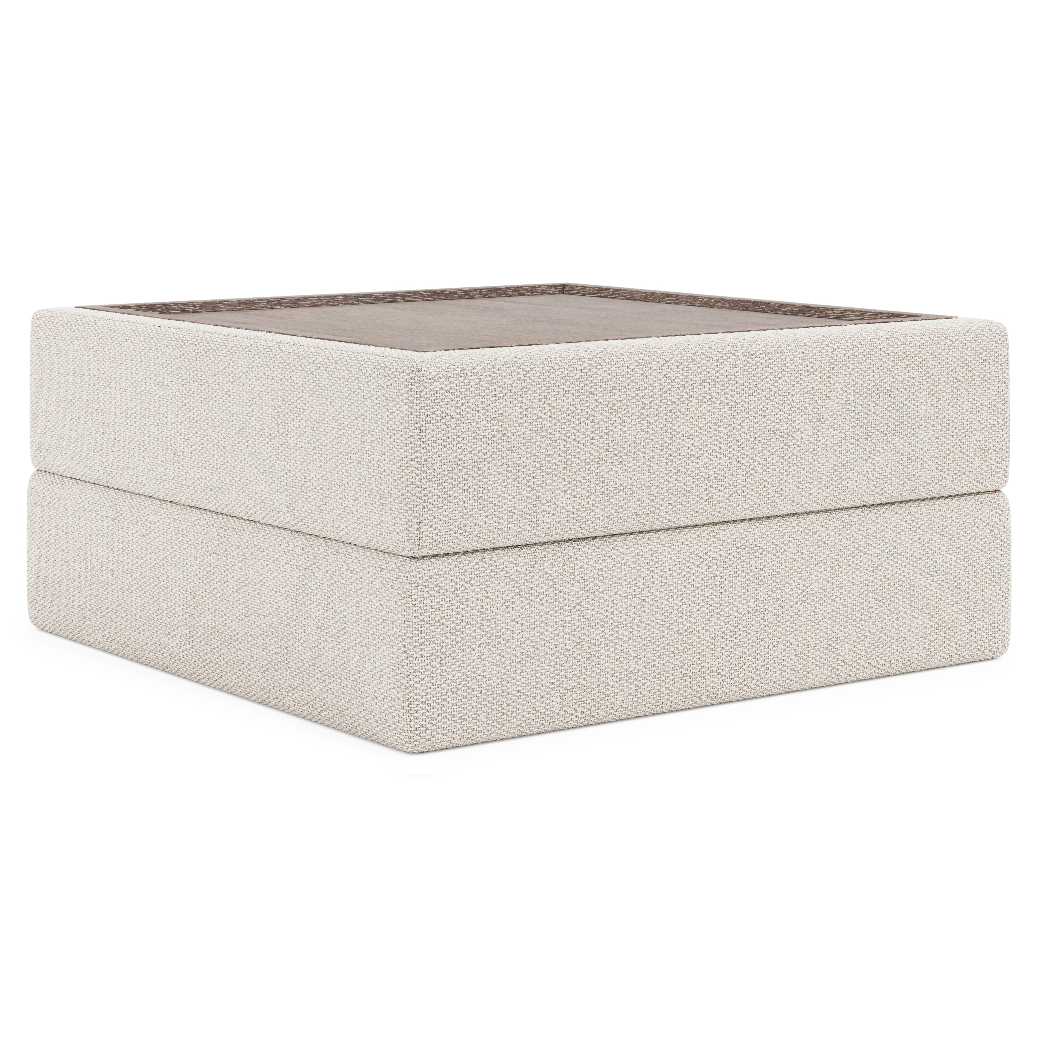 Bernhardt Vista Fabric Ottoman P4000A