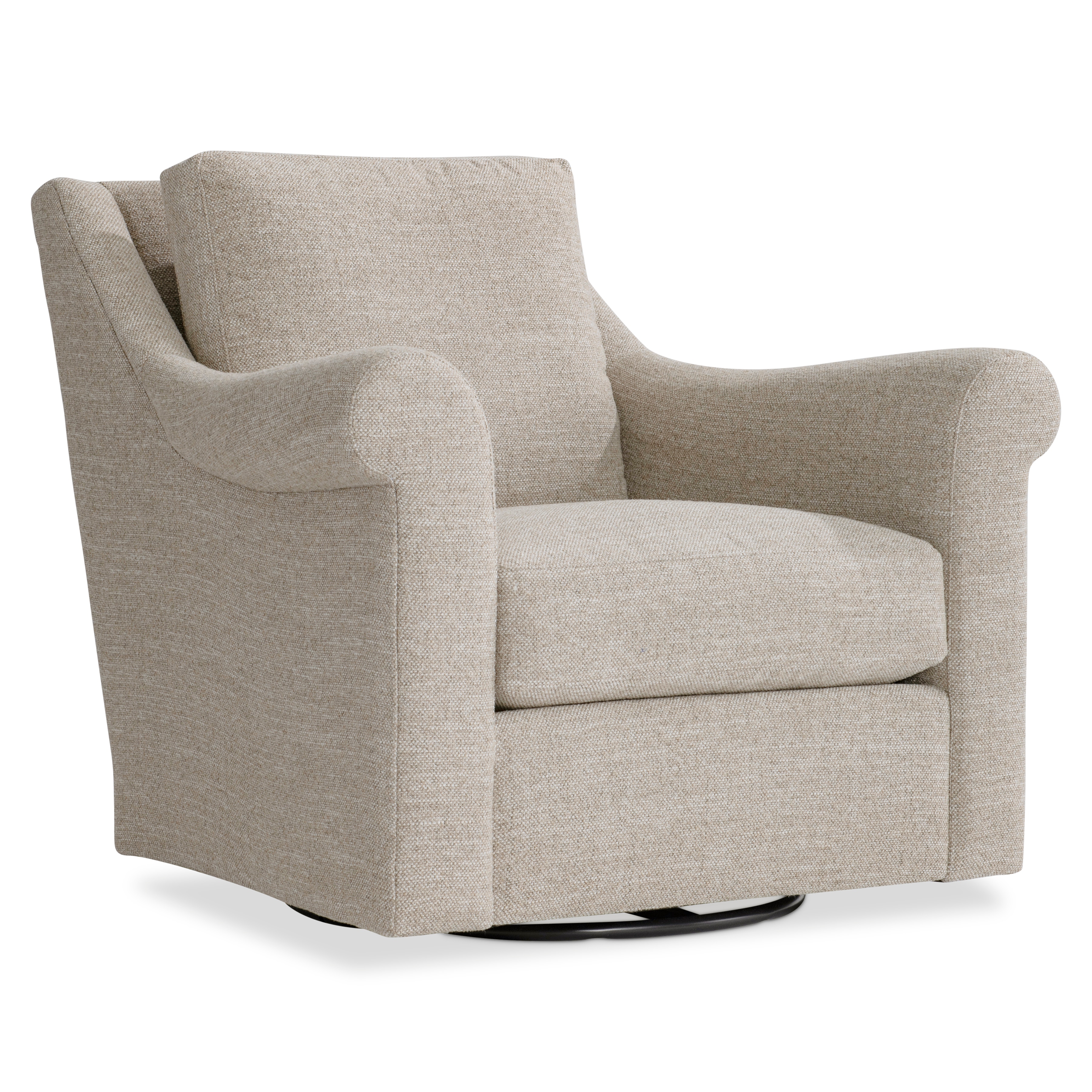 Bernhardt Keirnan Fabric Swivel Chair P4362SA