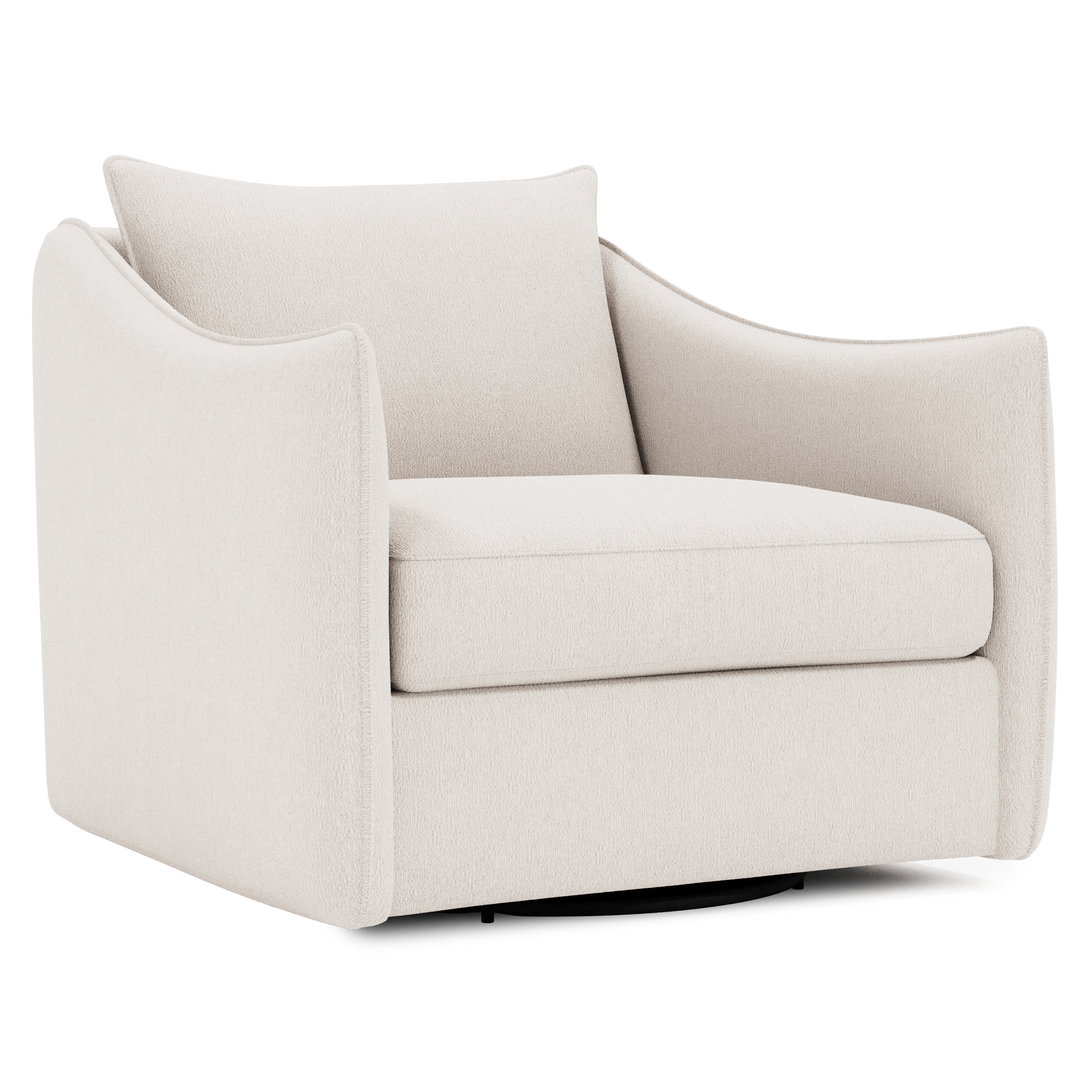 Bernhardt Joli Fabric Swivel Chair P4812S