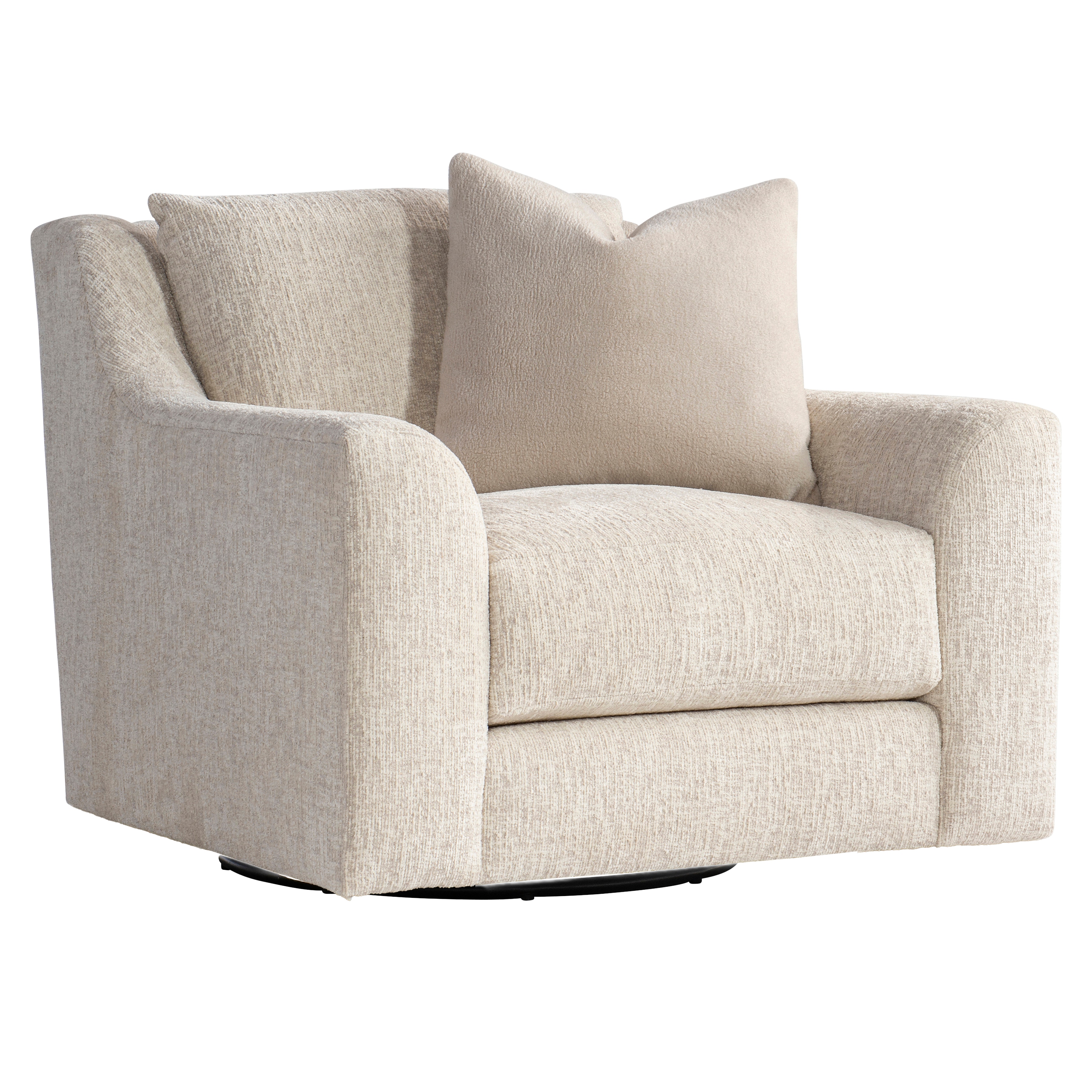 Bernhardt Gabi Fabric Swivel Chair P7082SA