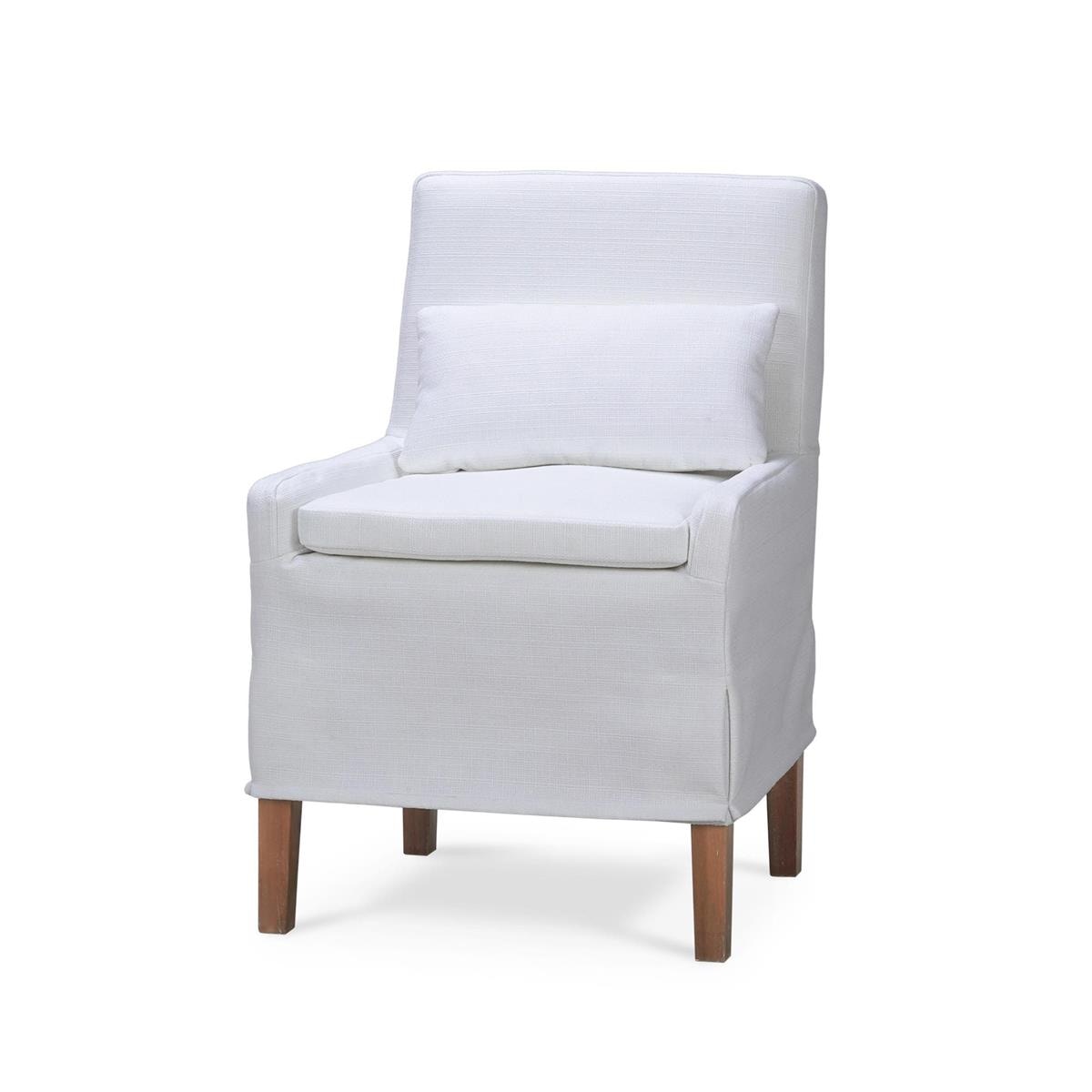 Bramble Furniture Bilboa Slipcovered Side Dining Chair 27932