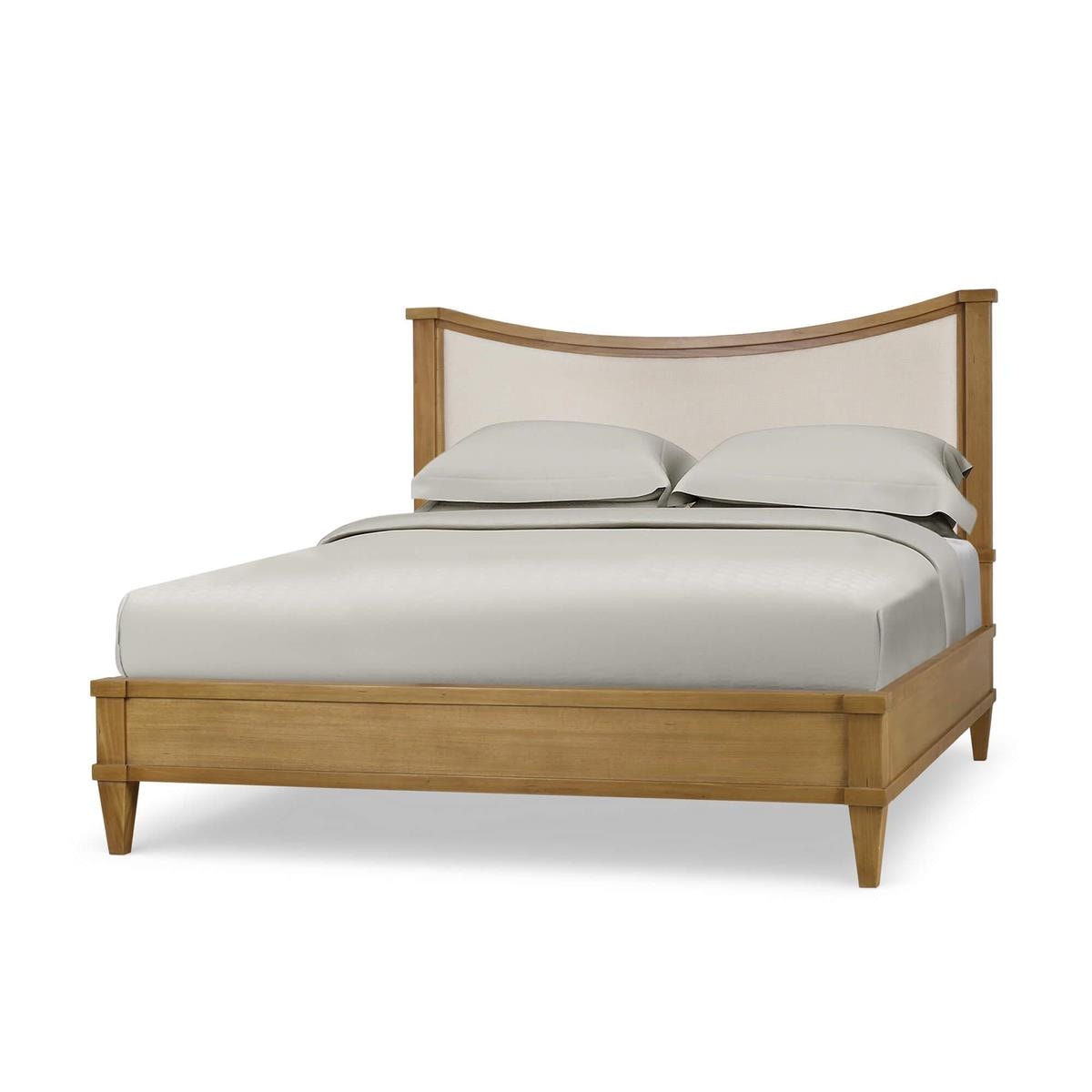 Bramble Furniture Bow Upholstered Bed King 76869