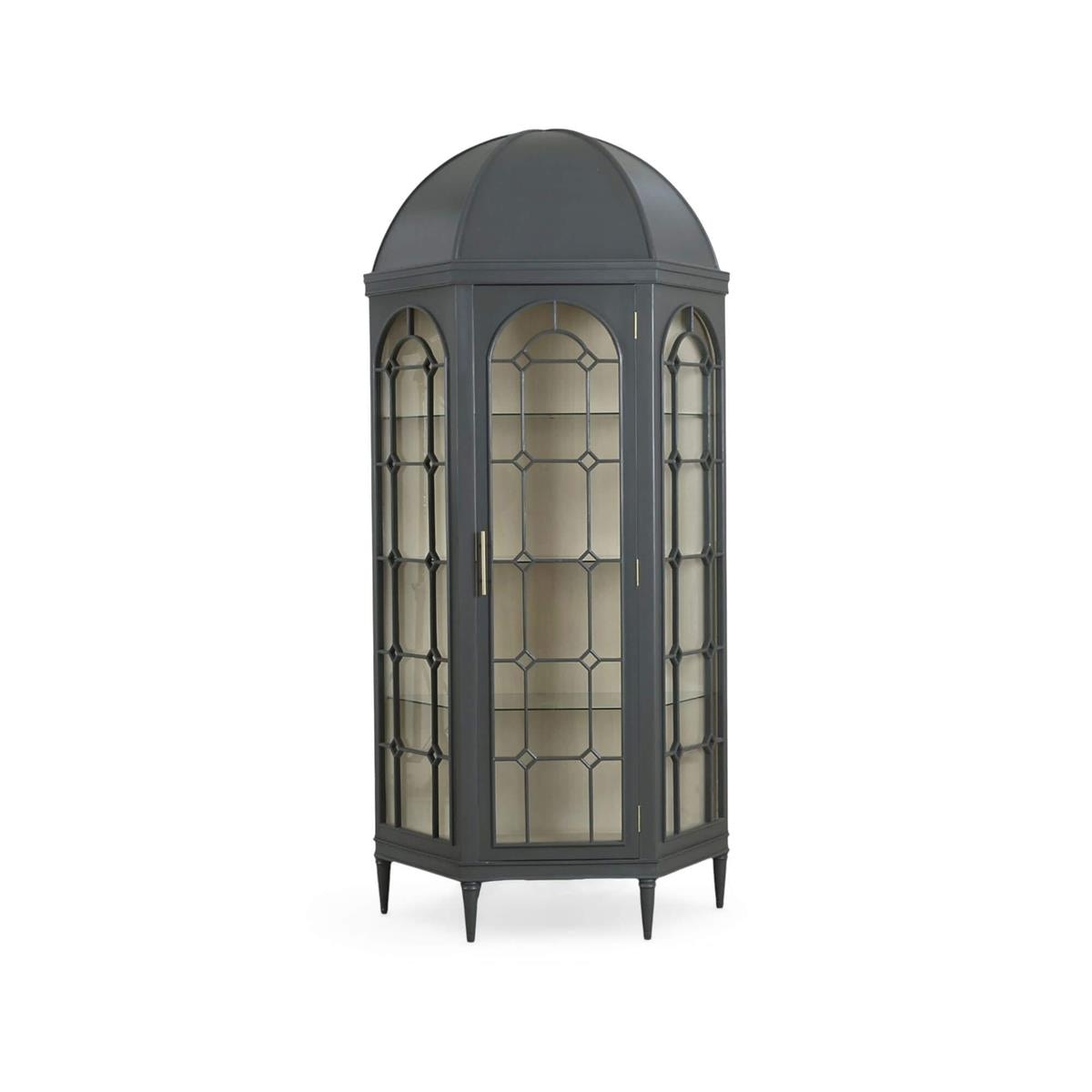 Bramble Furniture Chambre Dome Display Cabinet w/ Glass Shelves 29095