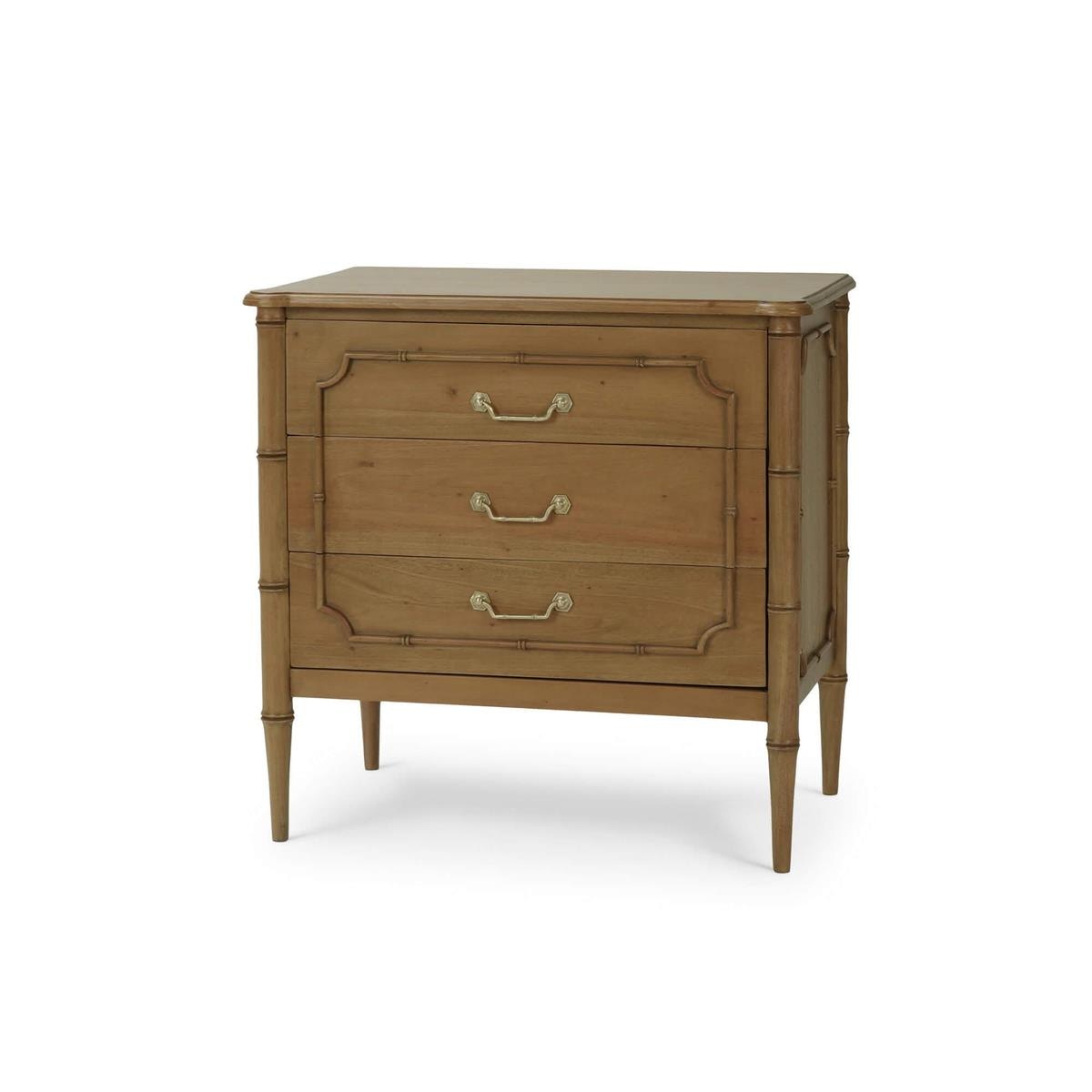 Bramble Furniture Chelsea 3 Drawer Bedside Table 76437