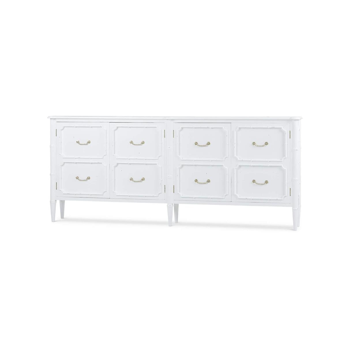 Bramble Furniture Chelsea Long Narrow 4 Door Sideboard 76861