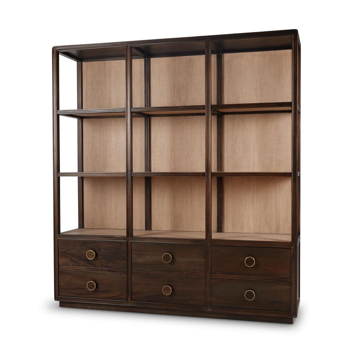 Bramble Furniture Cohan Open Cabinet w/ 6 Drawers 28501