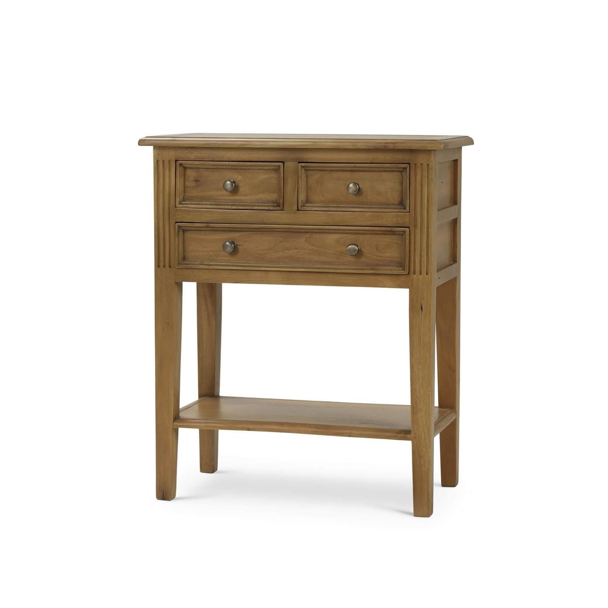 Bramble Furniture Eton 3 Drawer Side Table 10598
