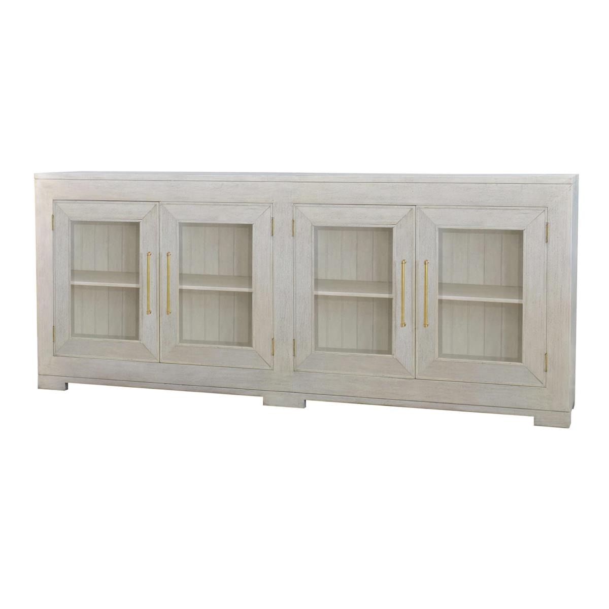 Bramble Furniture Fleet 4 Door Sideboard w/ Glass 76622