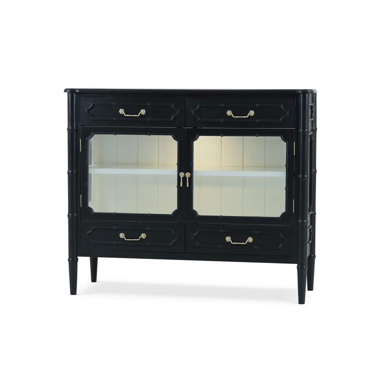 Bramble Furniture Grosvenor 2 Door Sideboard w/ 4 Drawers w/ LED 76848