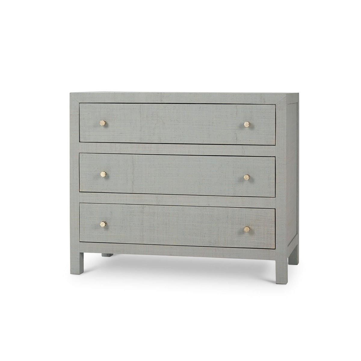 Bramble Furniture Kagu 3 Drawer Dresser w/ Raffia 28583