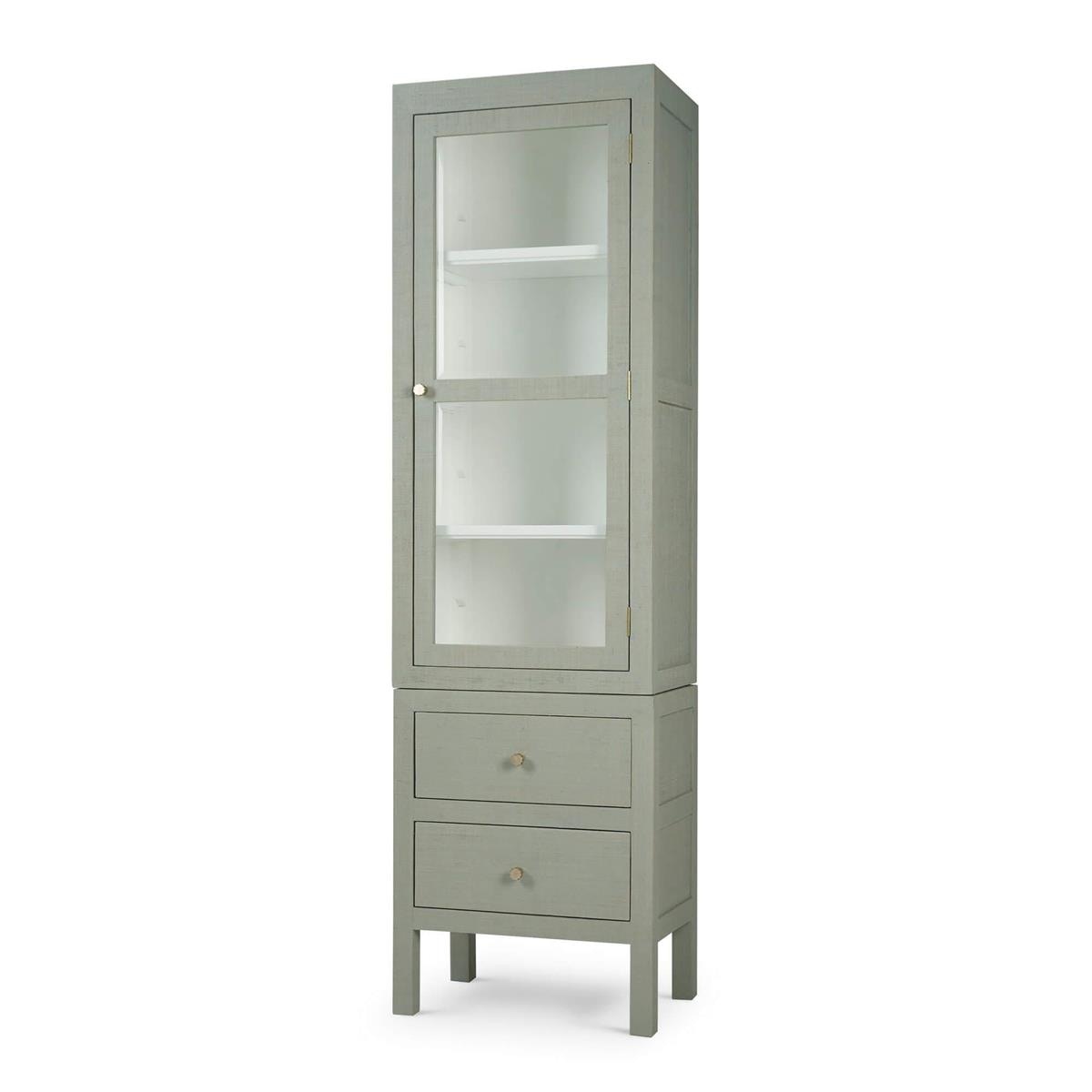 Bramble Furniture Kagu Tall Cabinet Wrapped in Raffia 28719