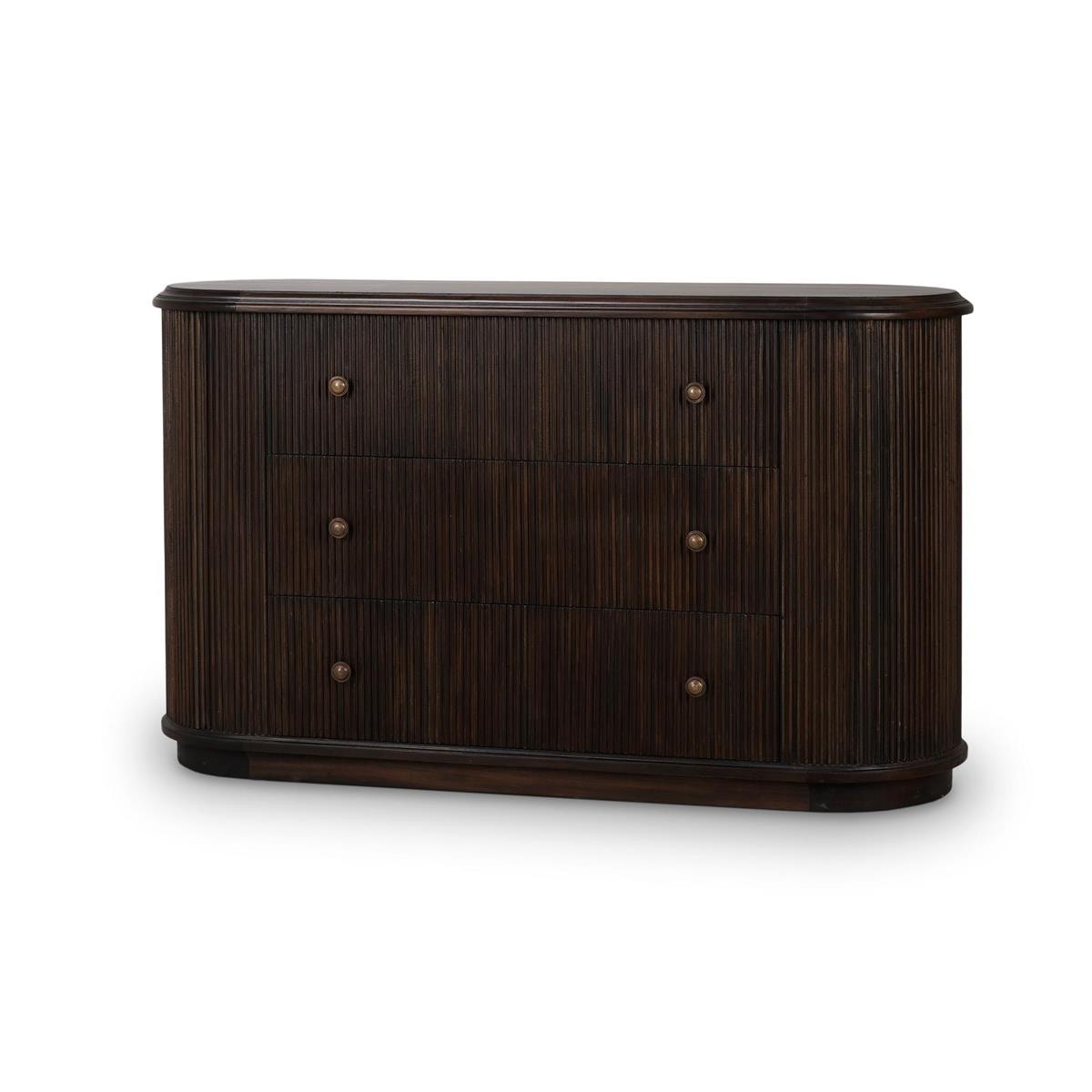 Bramble Furniture Kraton 3 Drawer Oval Dresser 28207