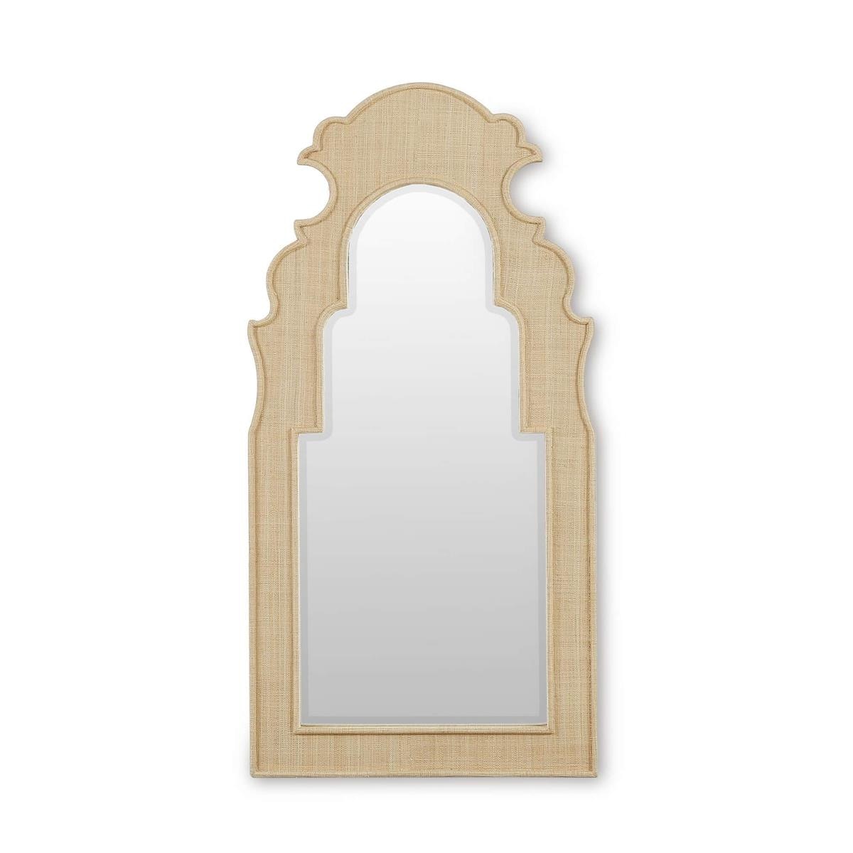 Bramble Furniture Lotus Mirror w/ Raffia 29143