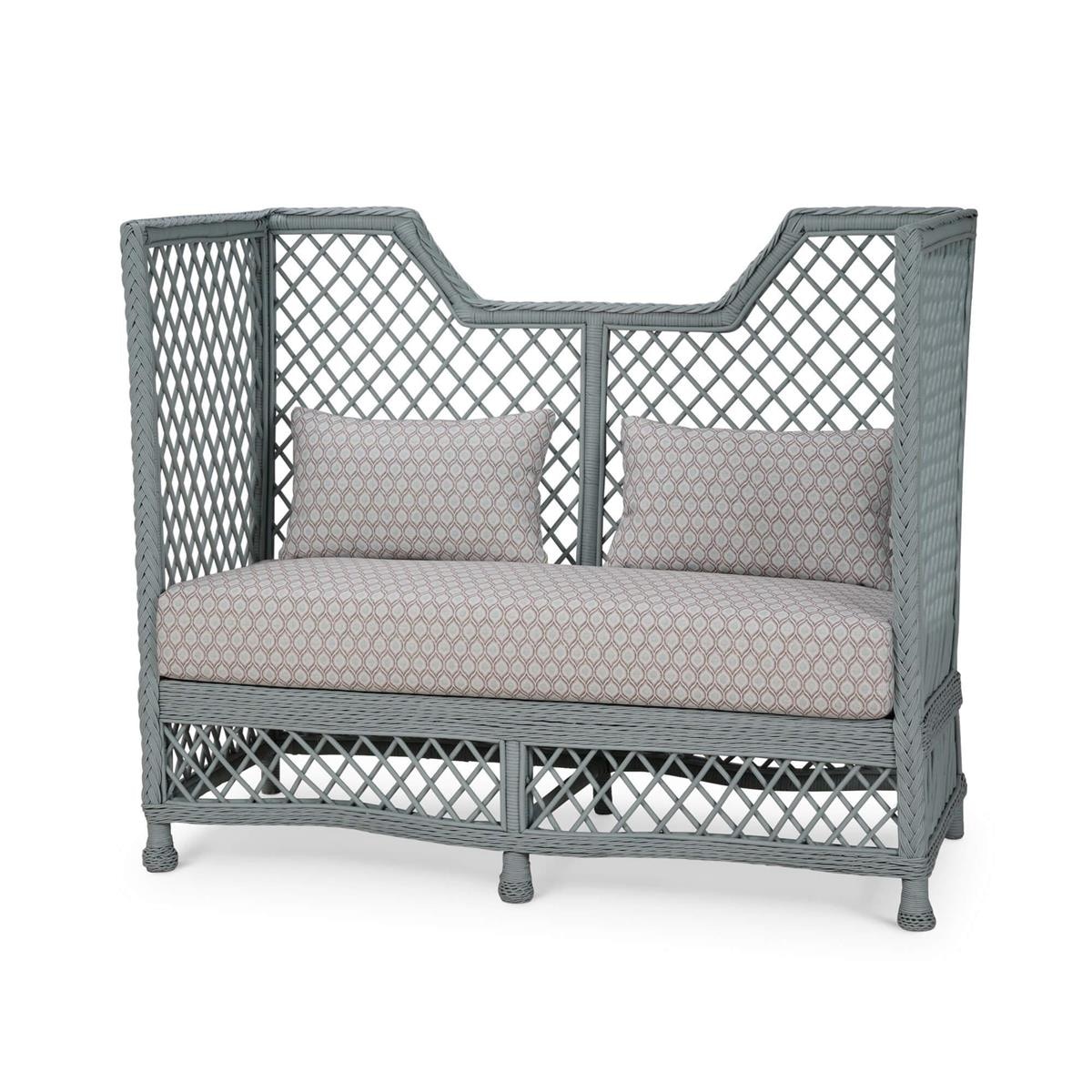 Bramble Furniture Rabana High Back Rattan Loveseat 28727