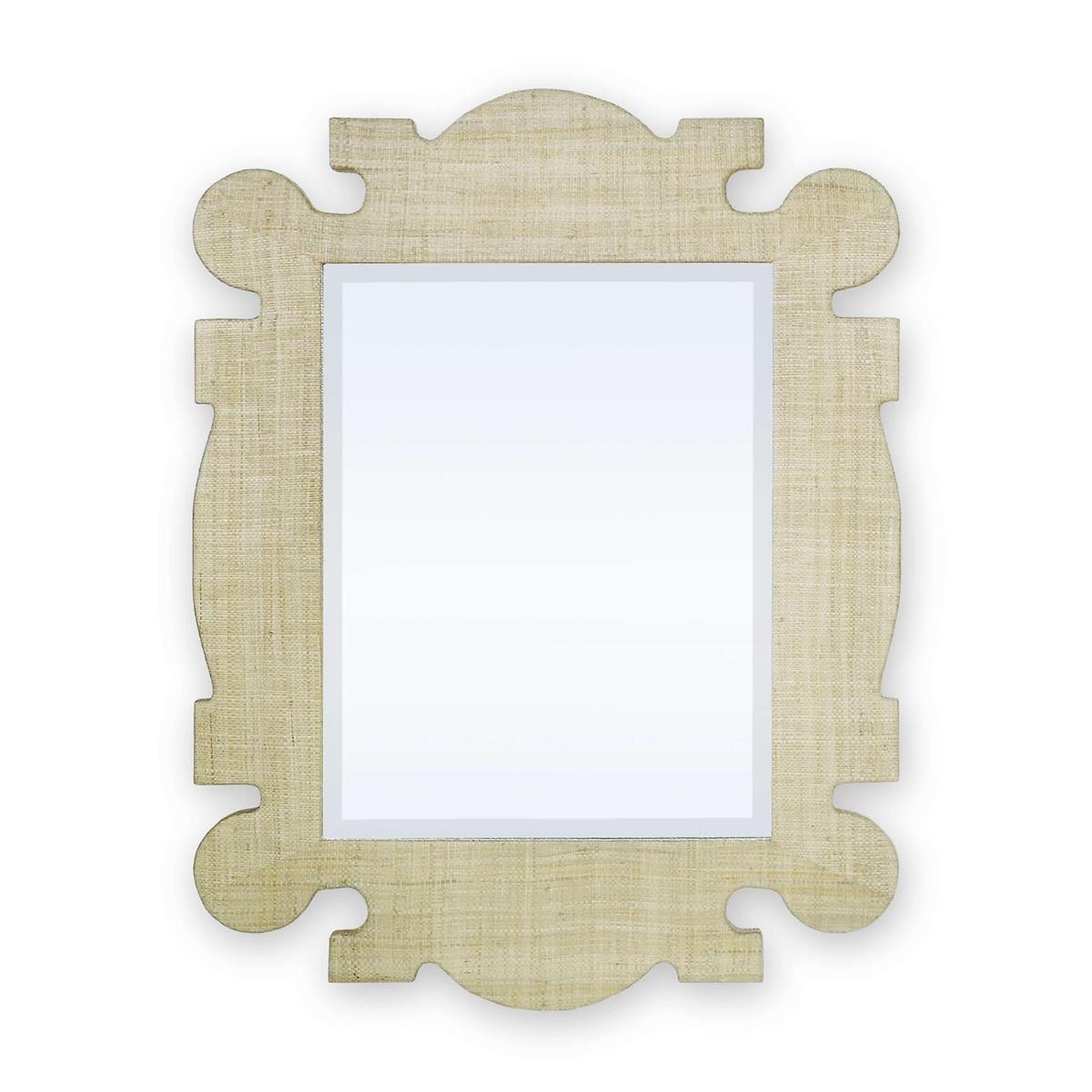 Bramble Furniture Rodeo Mirror w/ Raffia 28090