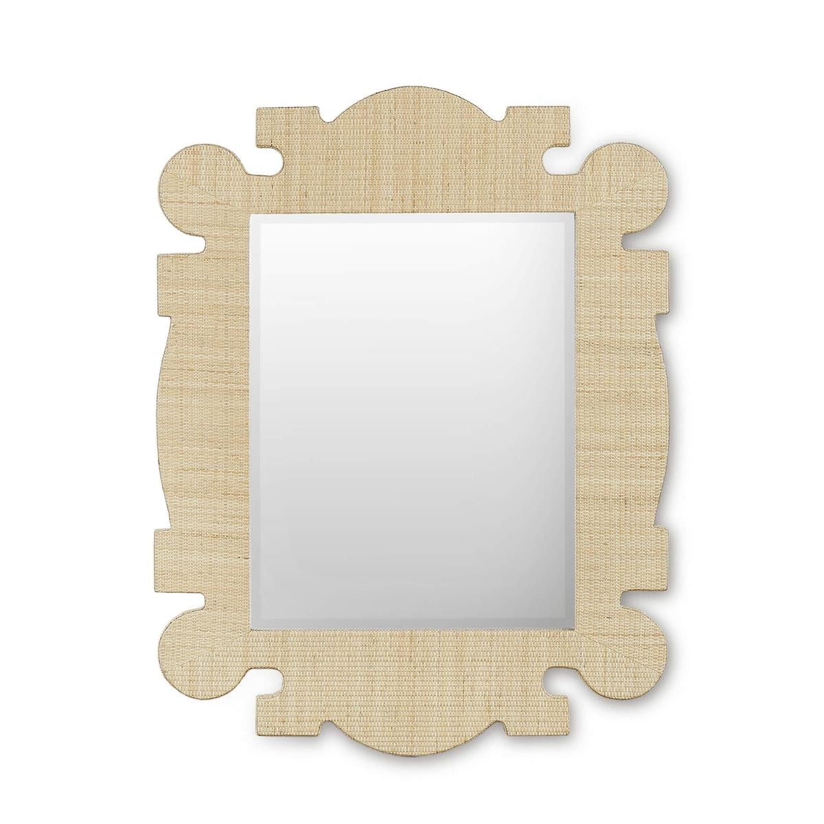 Bramble Furniture Rodeo Mirror w/ Rattan 29144
