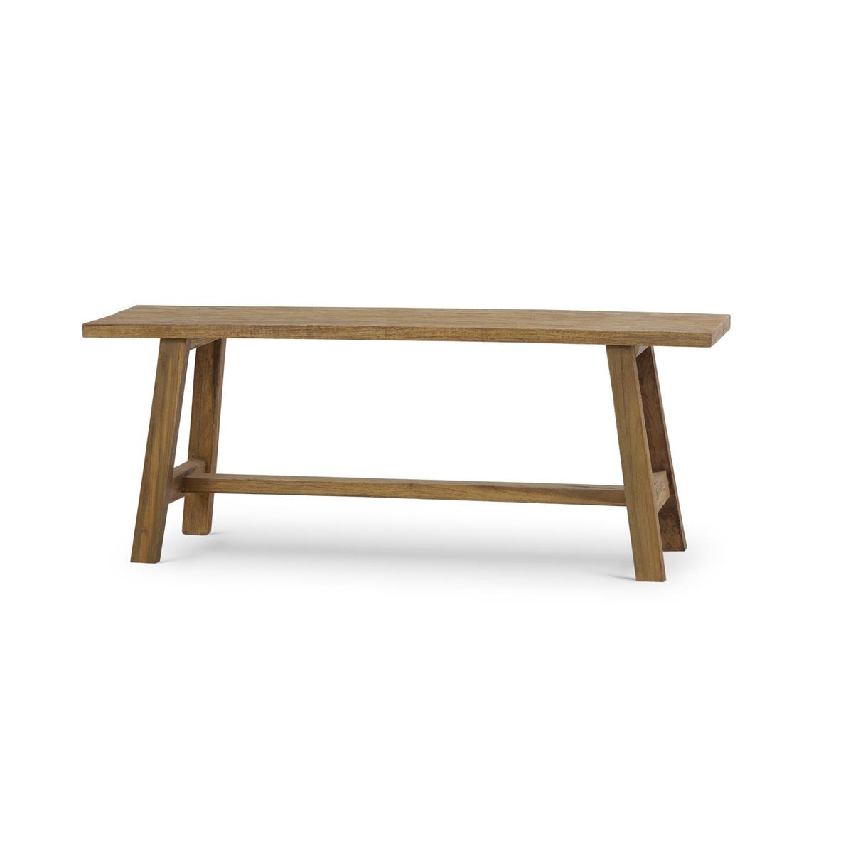 Bramble Furniture Rustic Reclaimed Teak Bench 85267