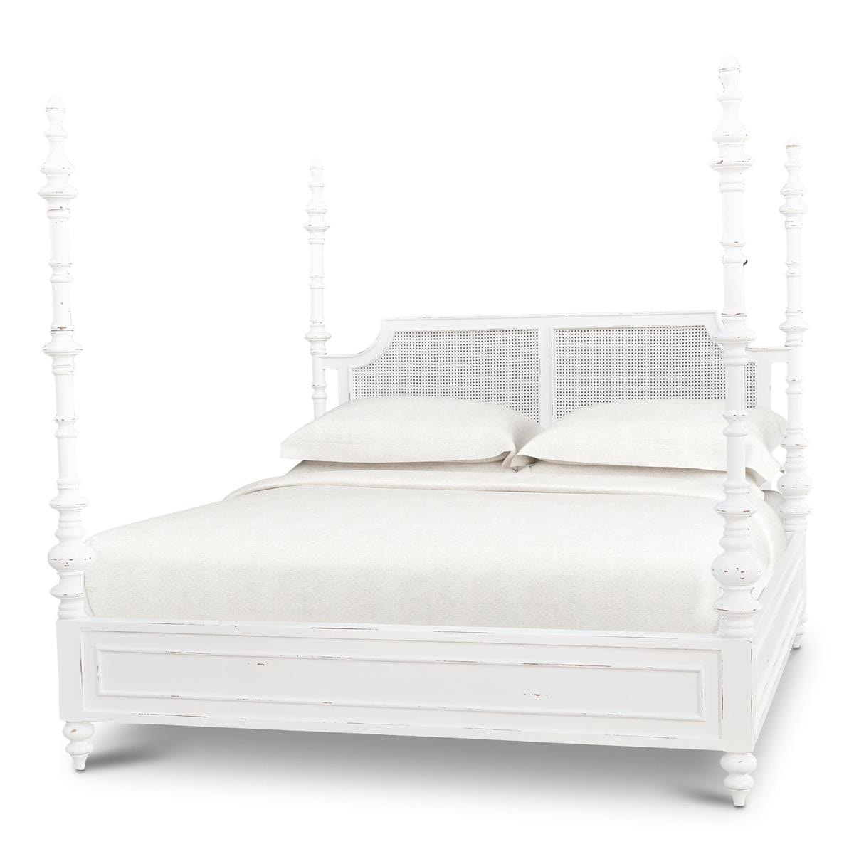 Bramble Furniture Savannah Rattan Bed King (* comes w/ 2 poster options) 29180