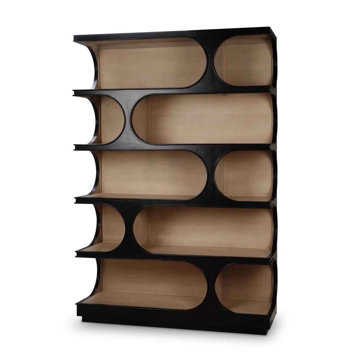 Bramble Furniture Vannes Crescent Bookcase 28494