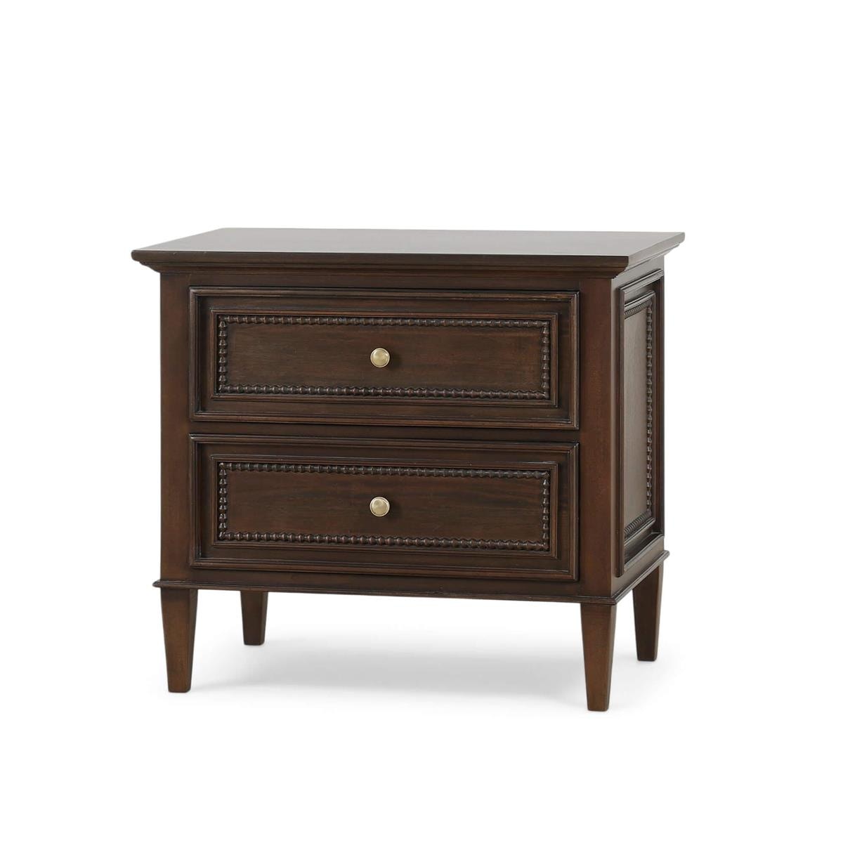Bramble Furniture Vivienne 2 Drawer Bedside Table Large 29044