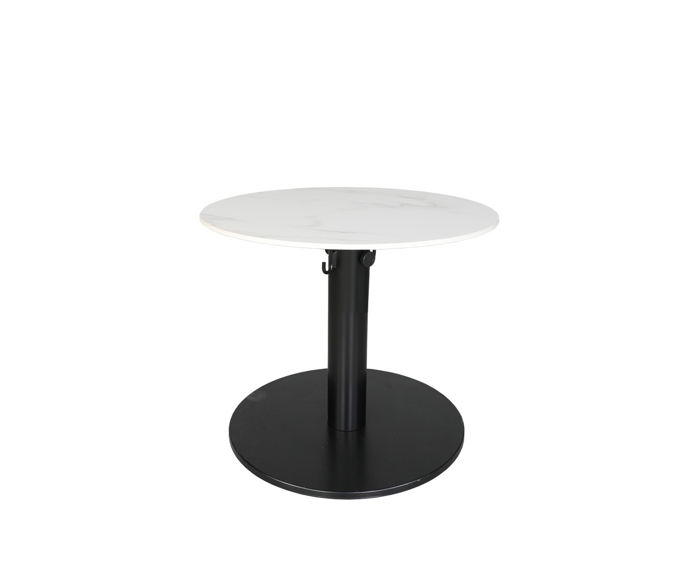 CabanaCoast Furniture Origin 24 Round Pedestal Tea Table 8515-24TE-CWBK