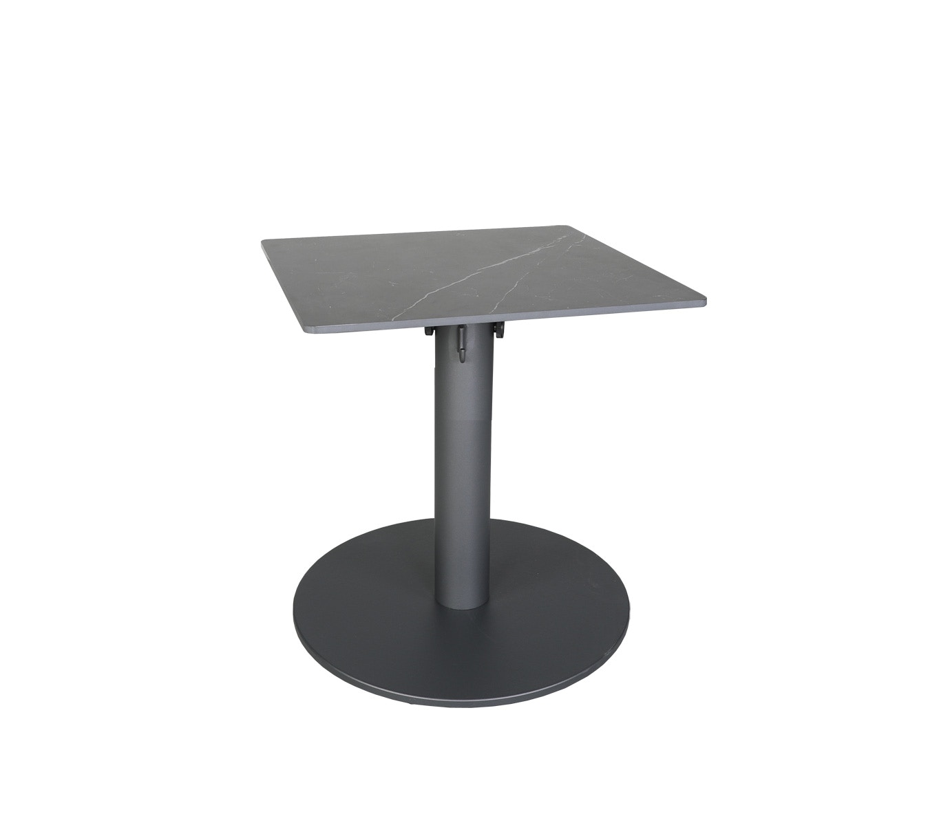 CabanaCoast Furniture Origin 24 Square Pedestal Tea Table 8515-24STE-RBST