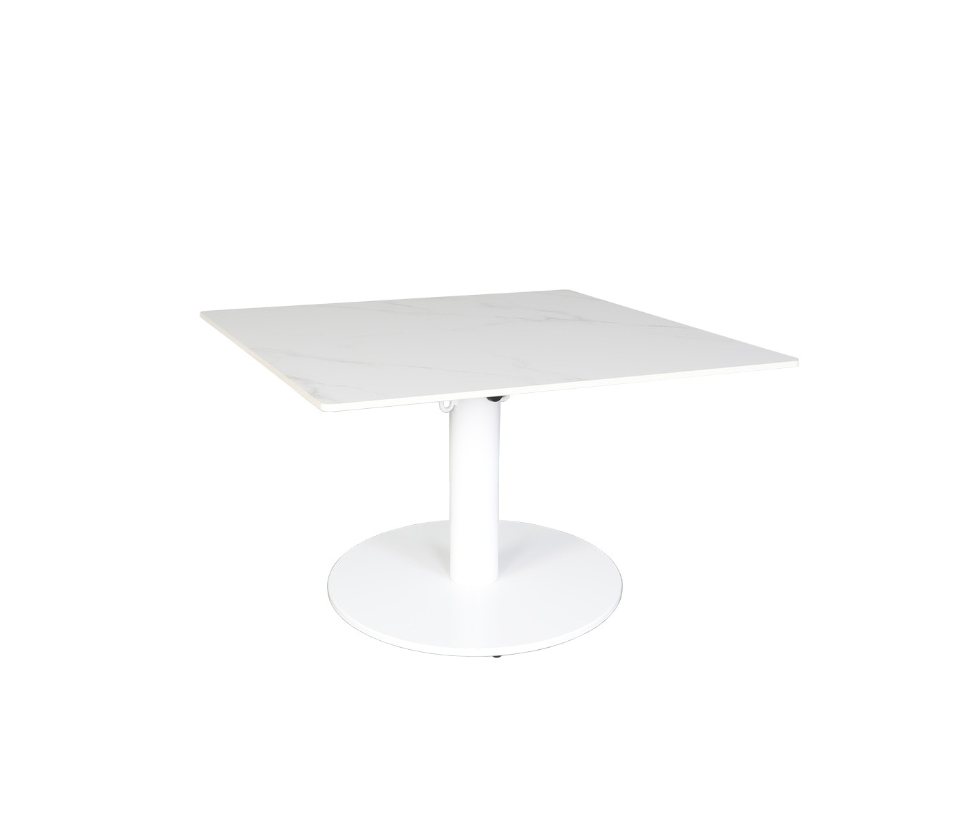 CabanaCoast Furniture Origin 36 Square Pedestal Tea Table 8515-36STE-CWWH